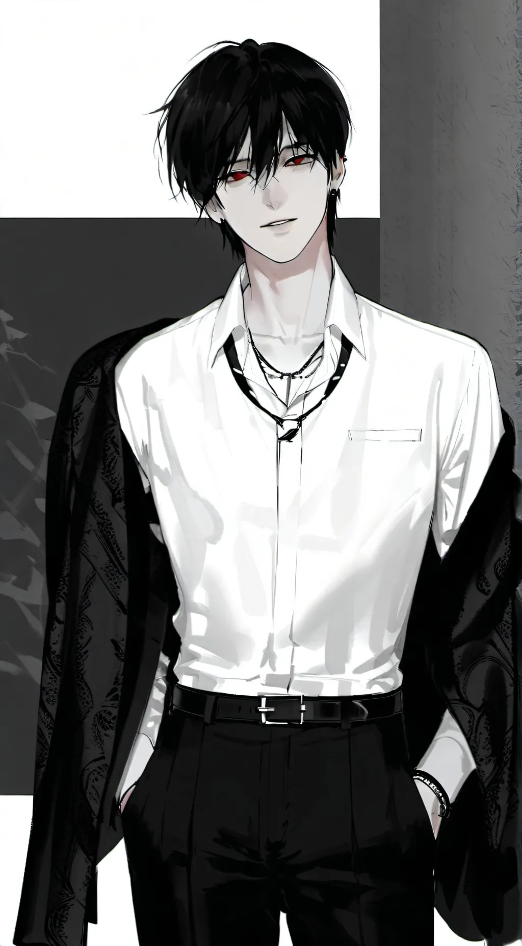 ai character: Rei/Richard background