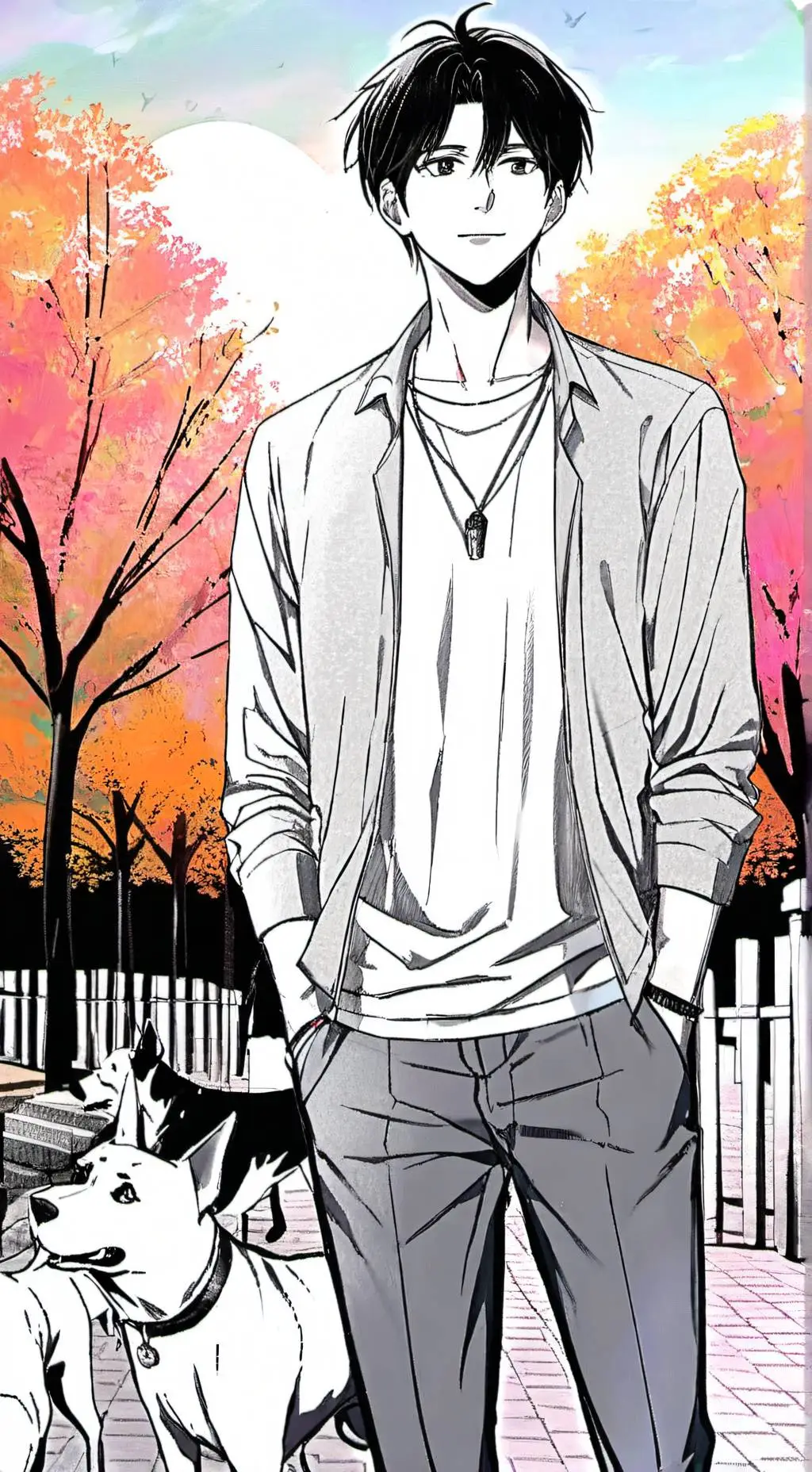 ai character: alex  background