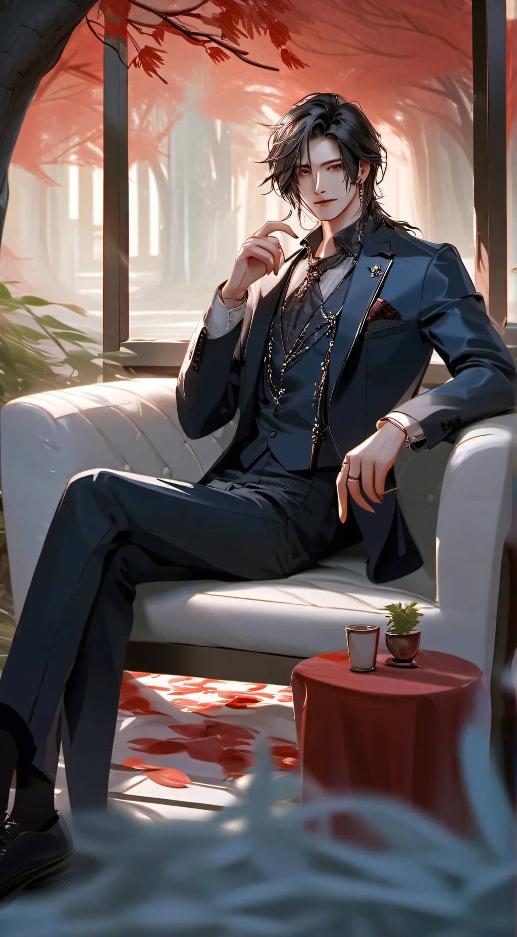 ai character: arvex 😵😫 background