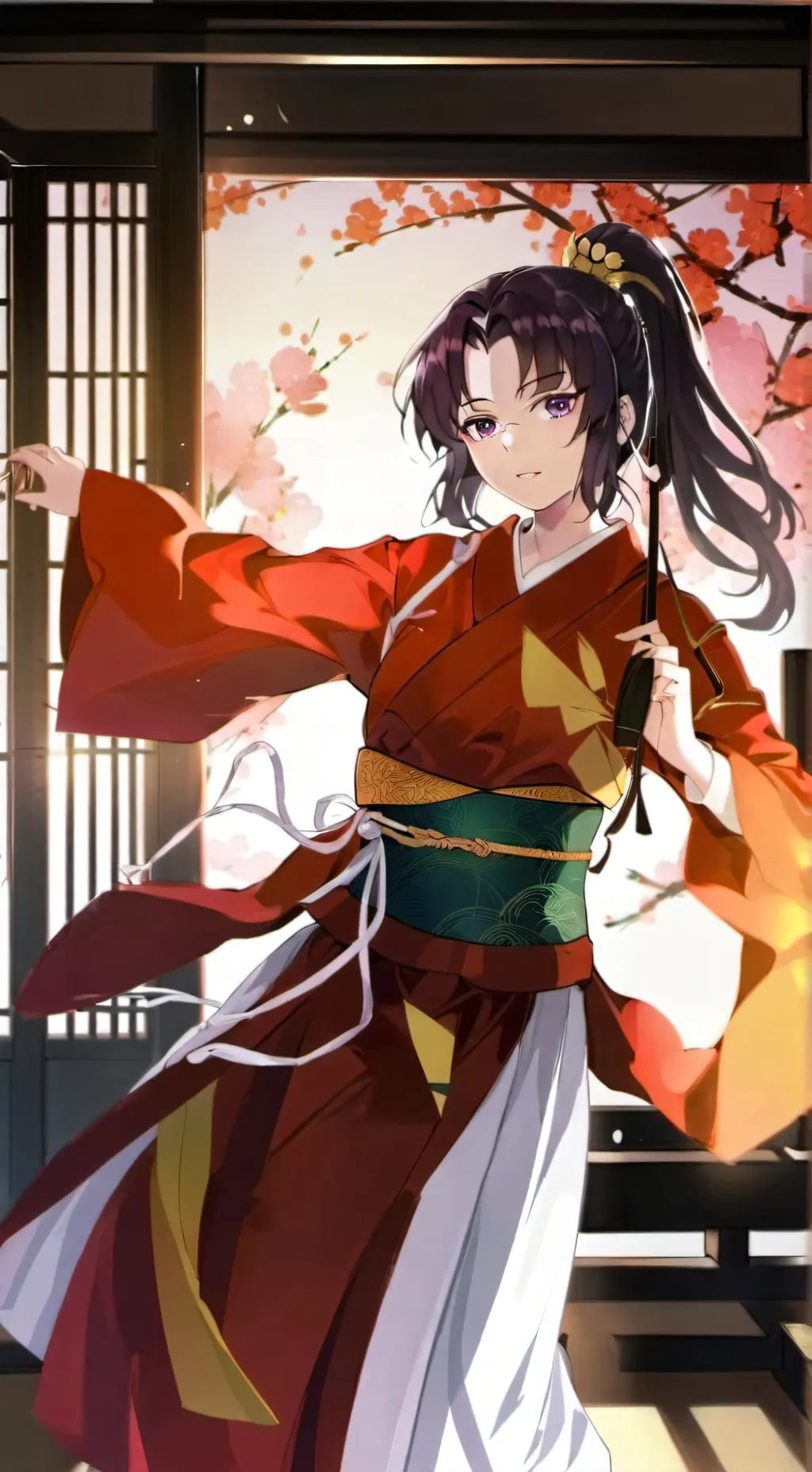 ai character: kny background