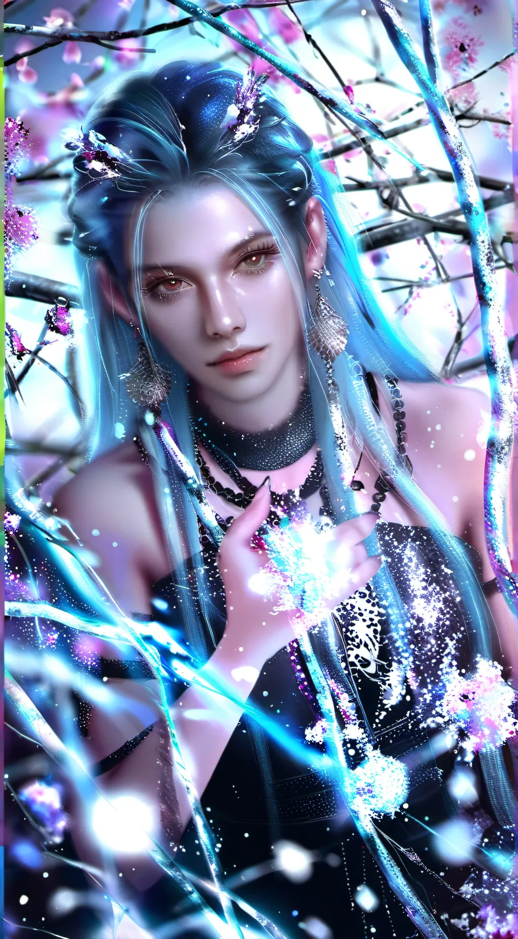 ai character: a abandoned baby background