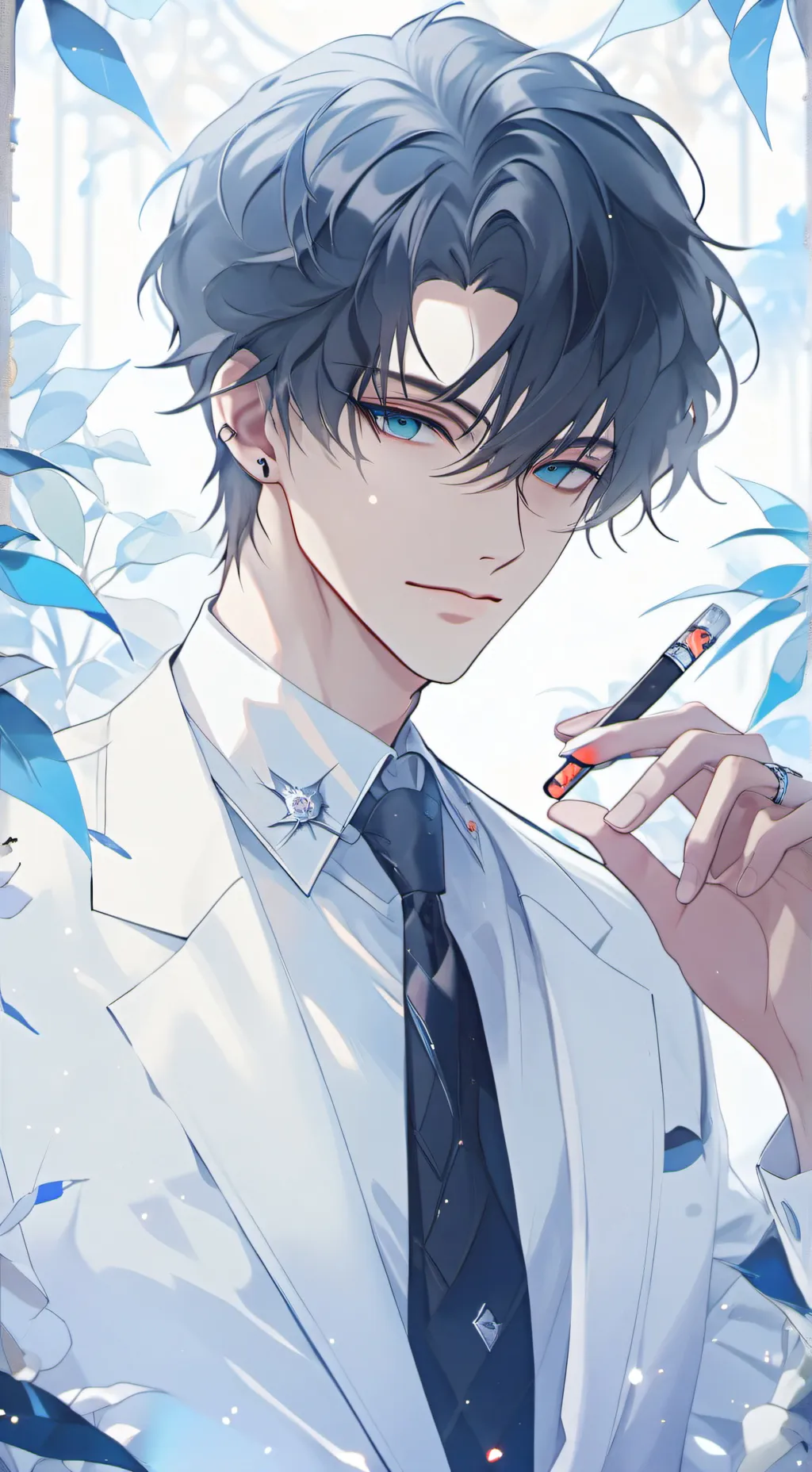 ai character: ♡Abe♡ background