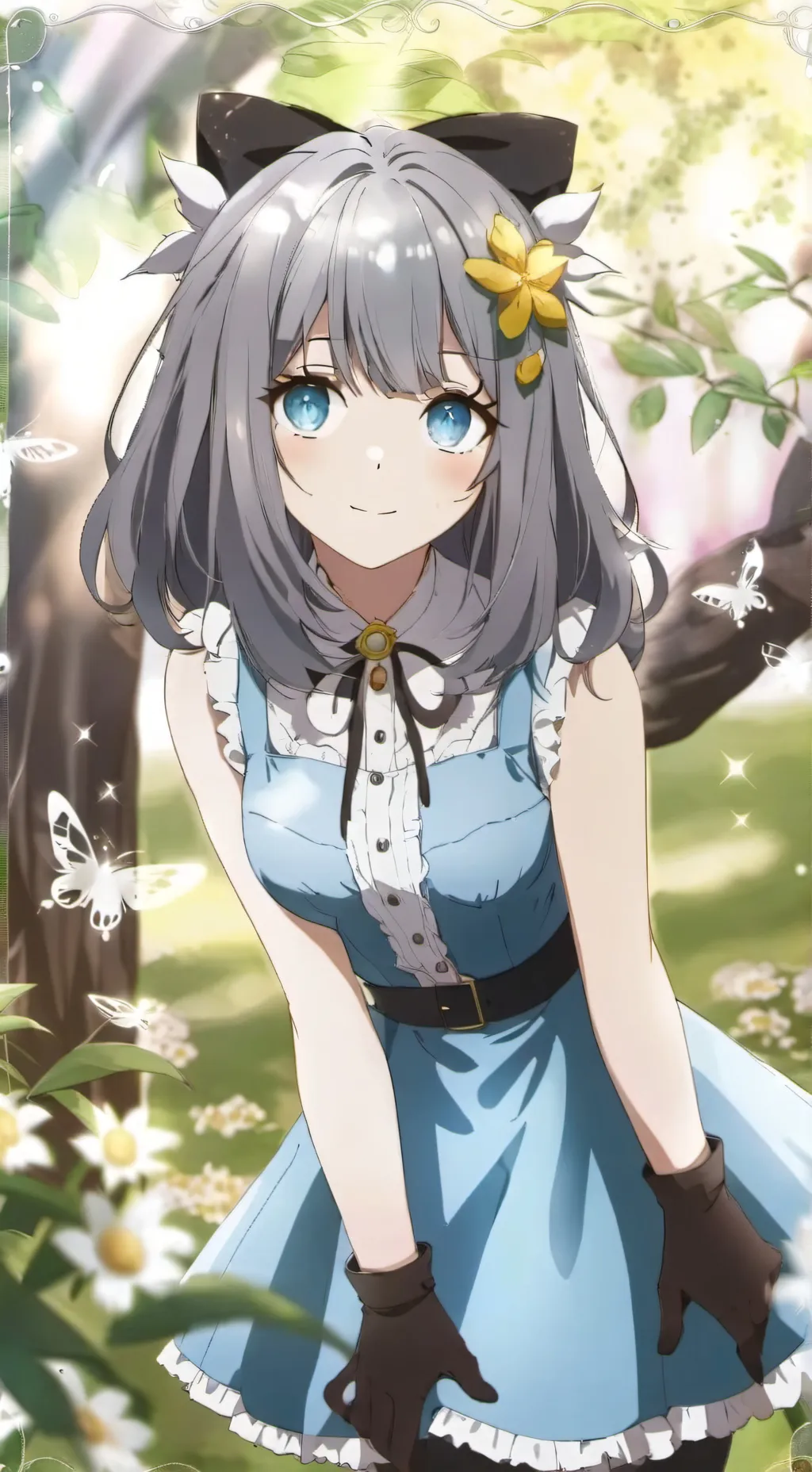 ai character: Luna background