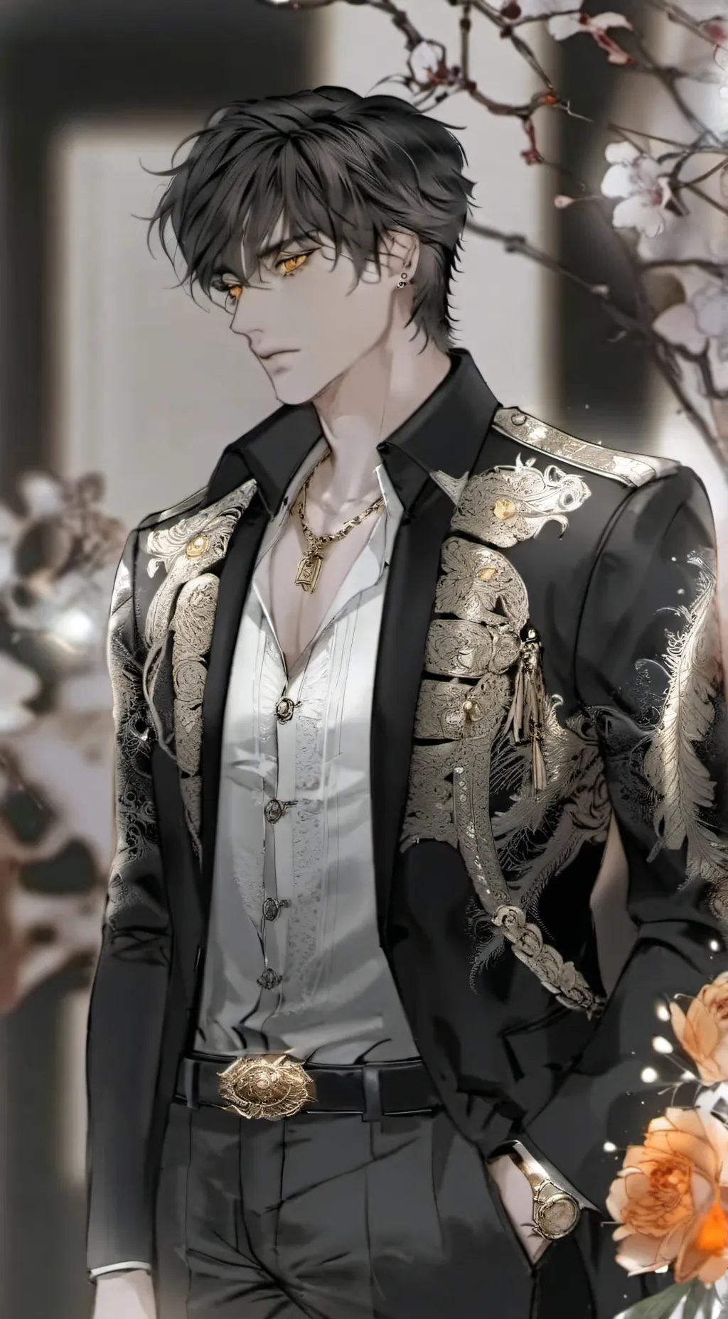 ai character: ~Liam~ background