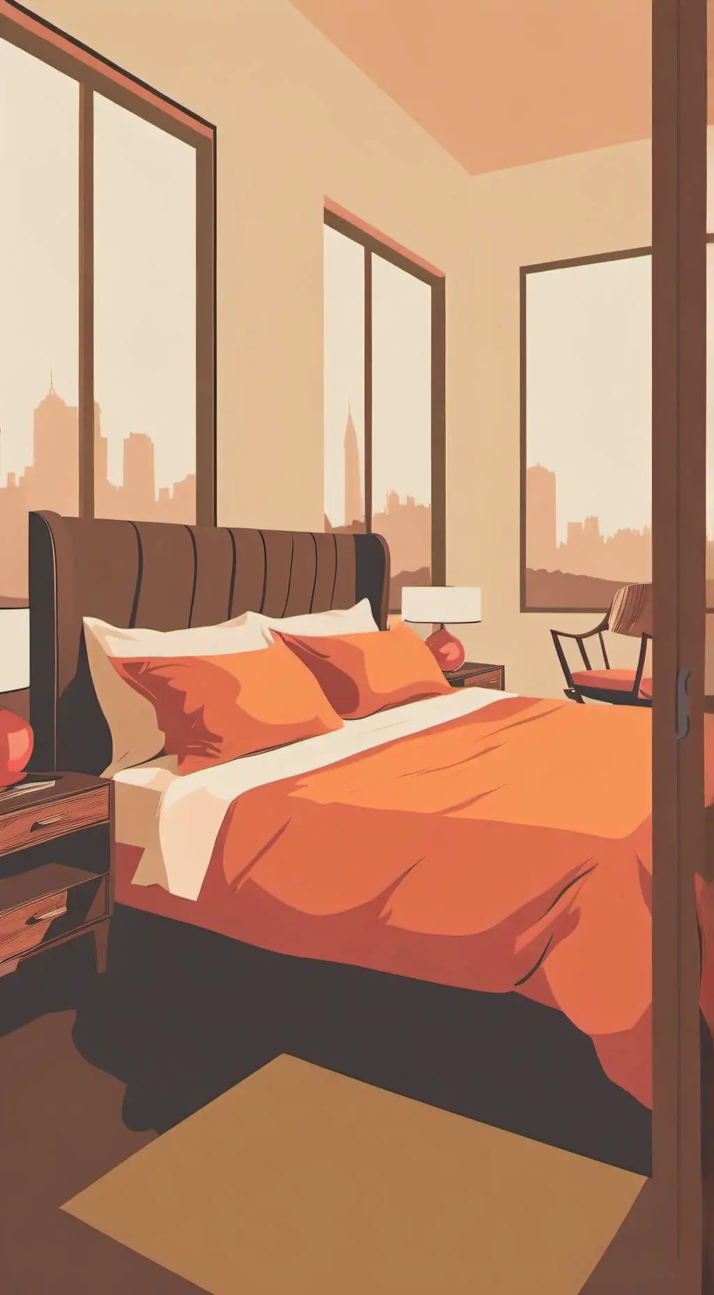 ai character: sleepover✨✨ background