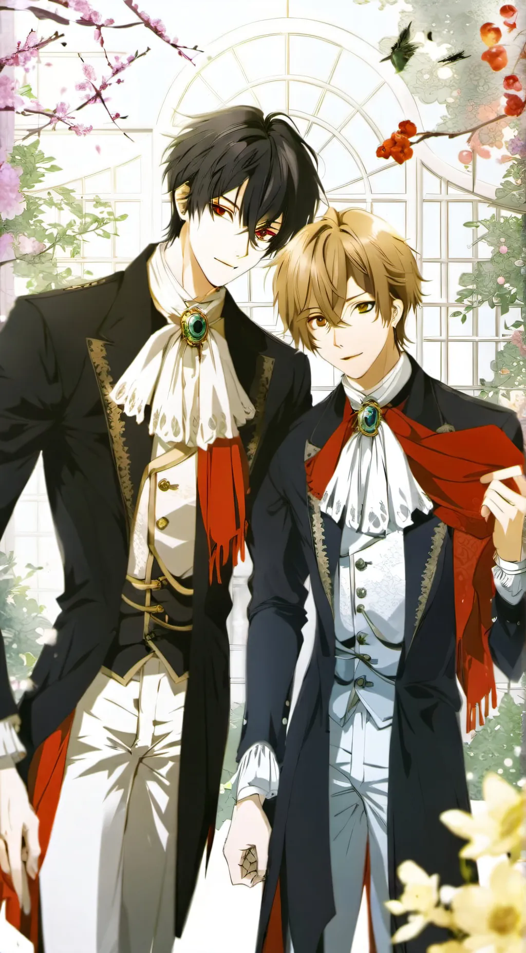 ai character: Haku~san  background