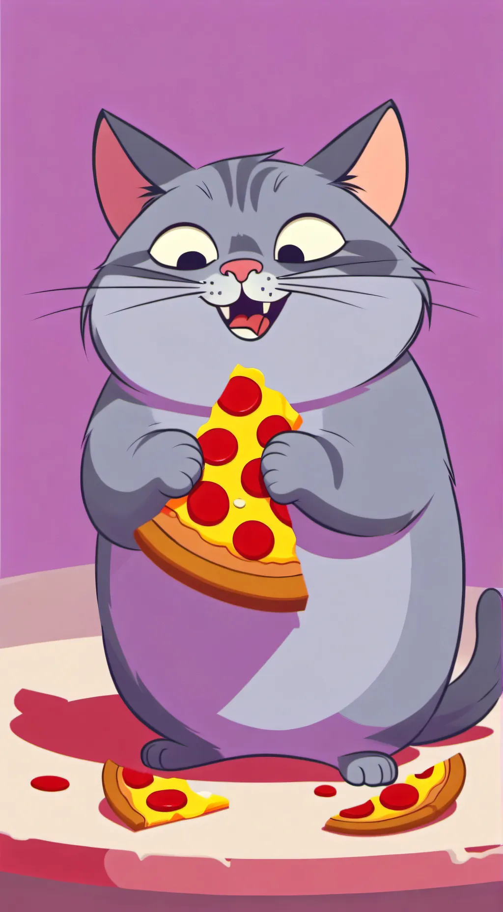 Talkie AI - Chat with fat cat mukbang