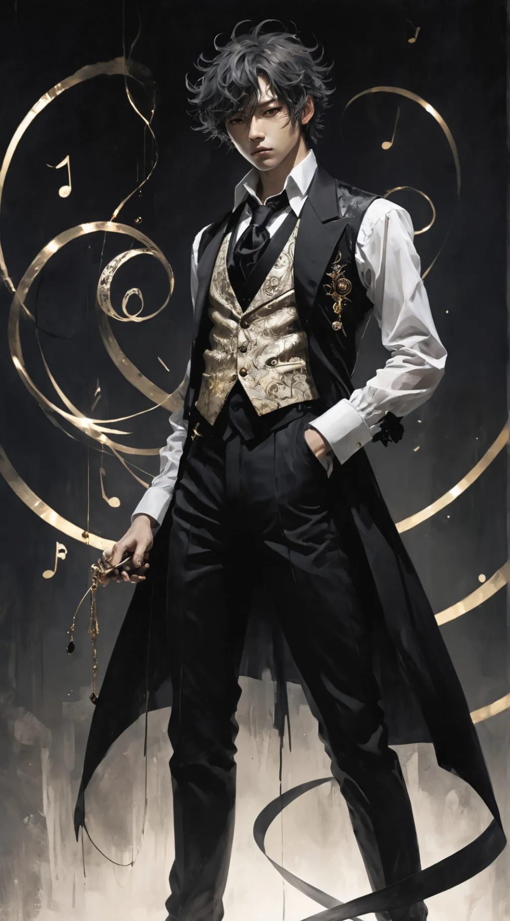 ai character: Raven background