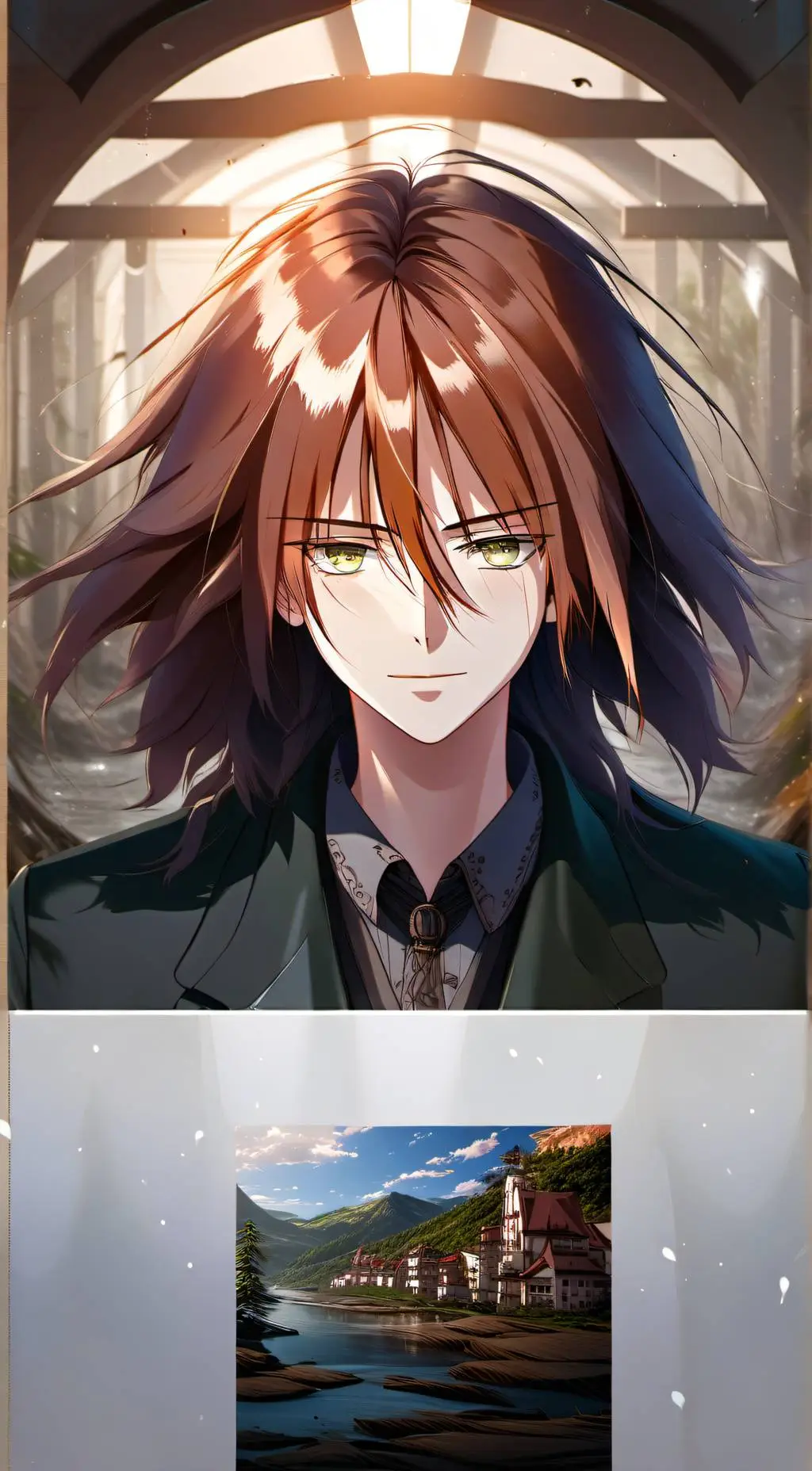 ai character: Shinta Morikage background