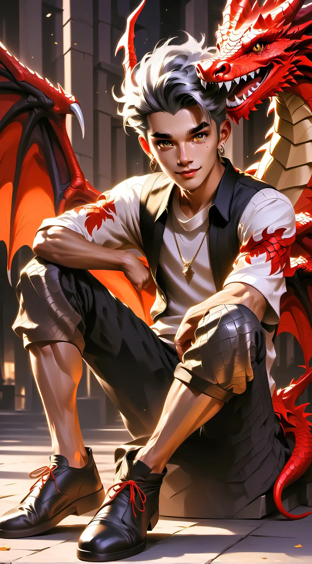 ai character: alan background