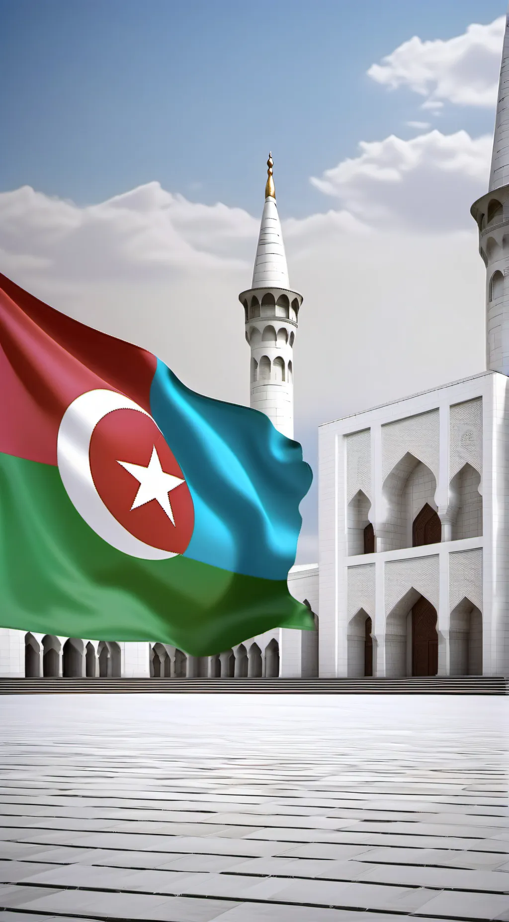 ai character: 🇦🇿Azerbaijan🇦🇿 background