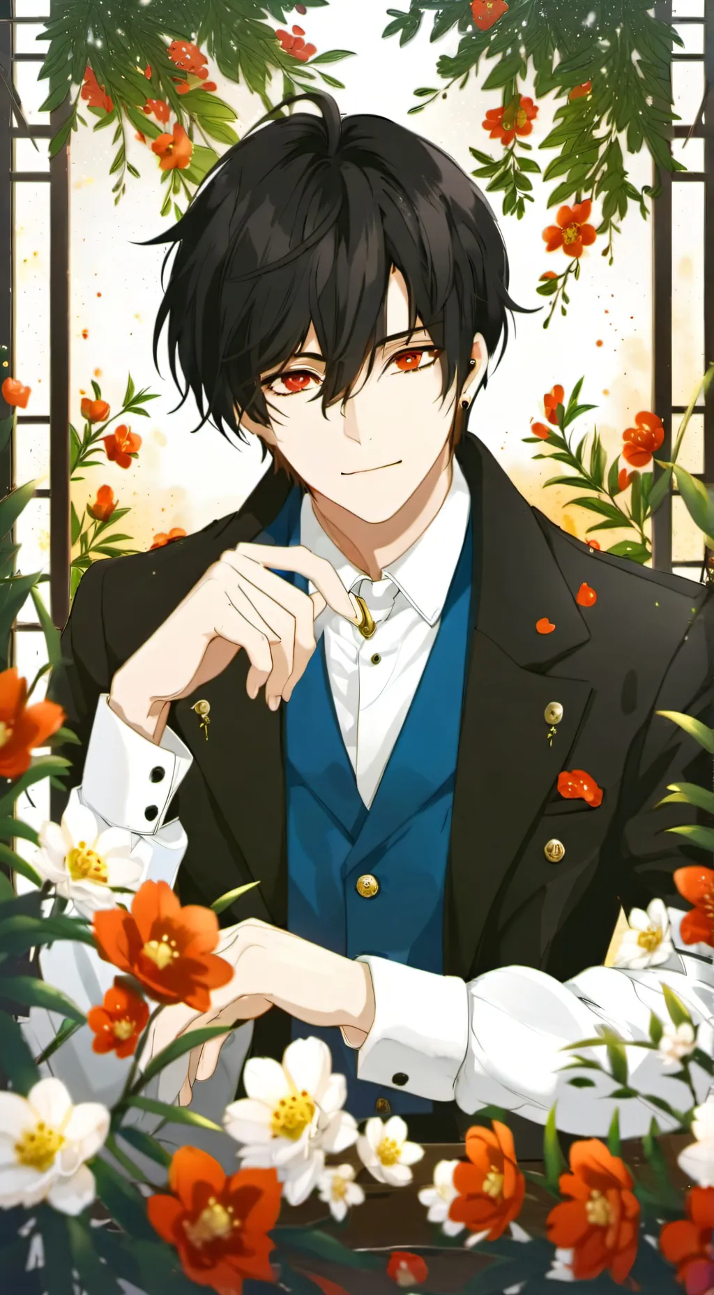 ai character: Chris background