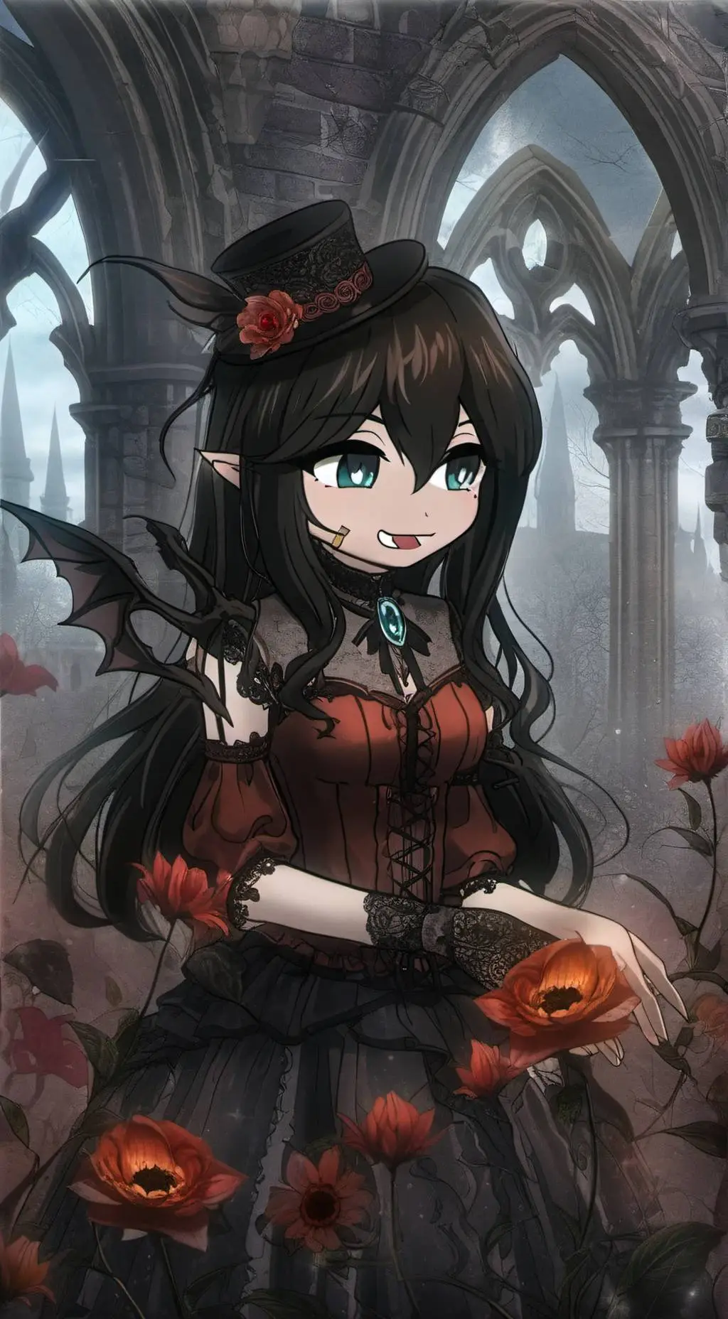 ai character: ☆🦇-Veria-🦇☆ background