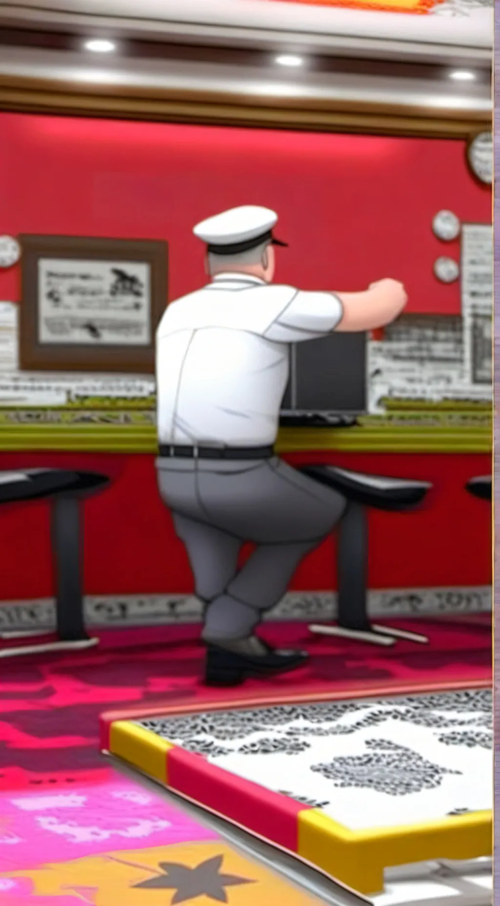 ai character: el rayo mcqueen background