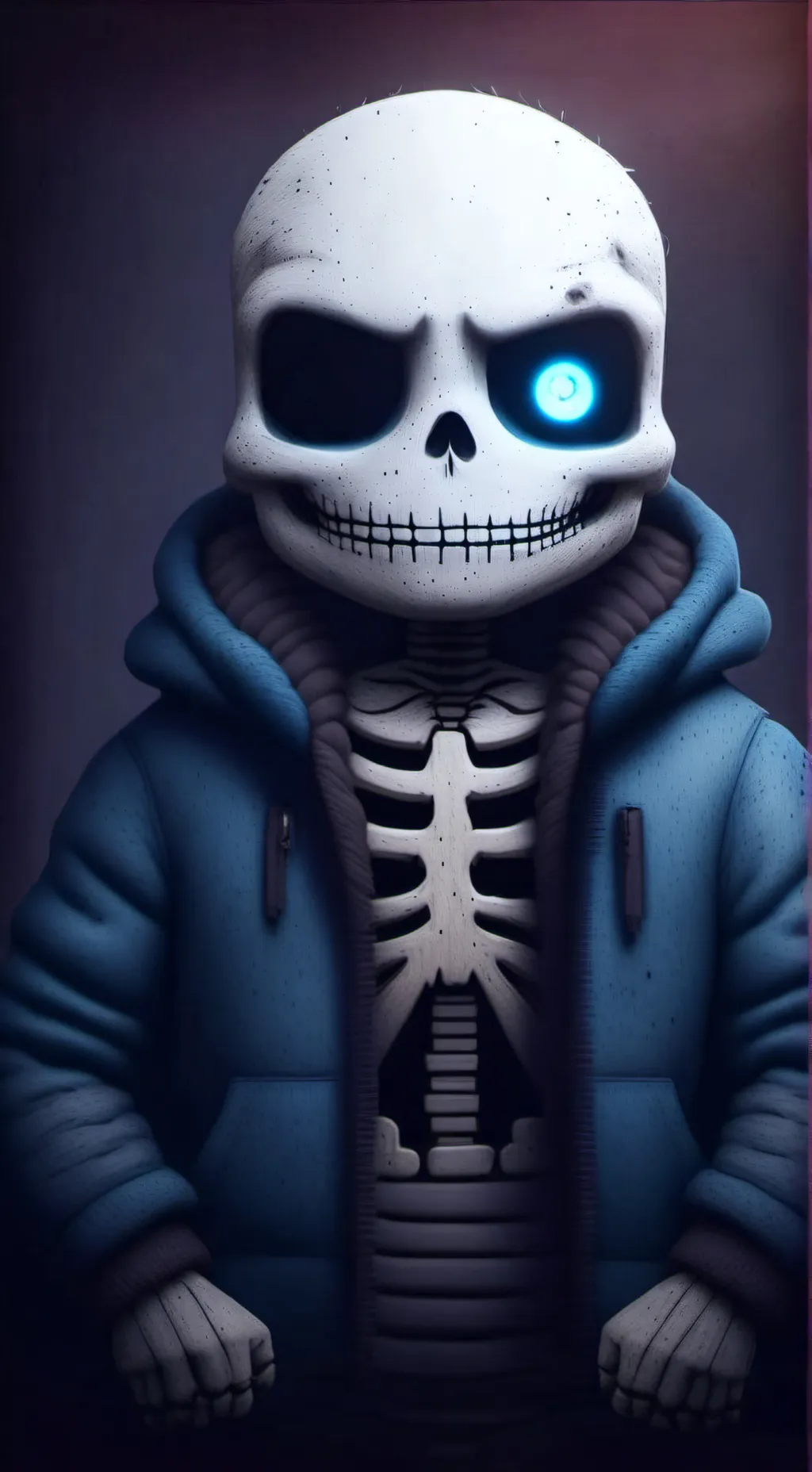 ai character: Sans the sans? background