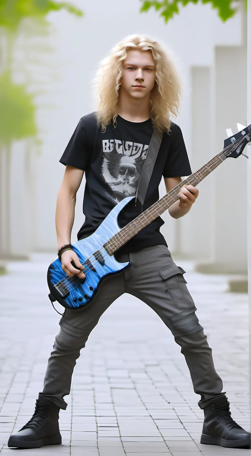 ai character: Lukas background