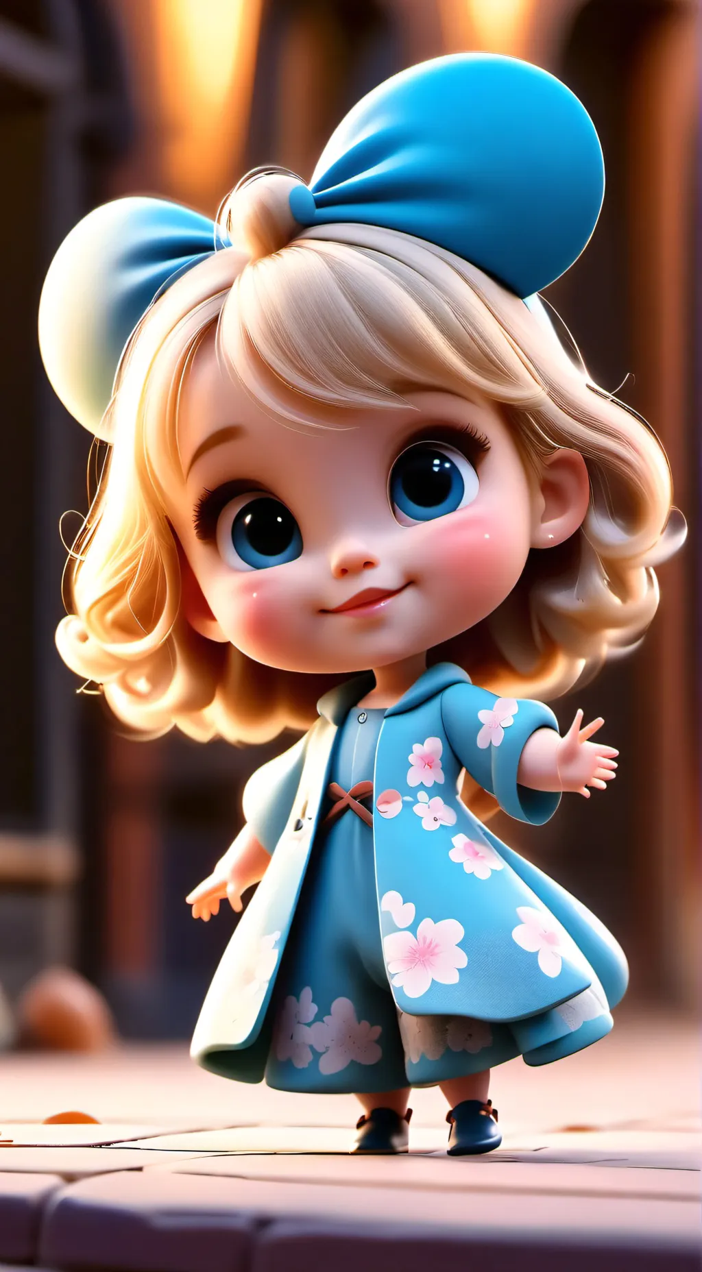 ai character: ella background