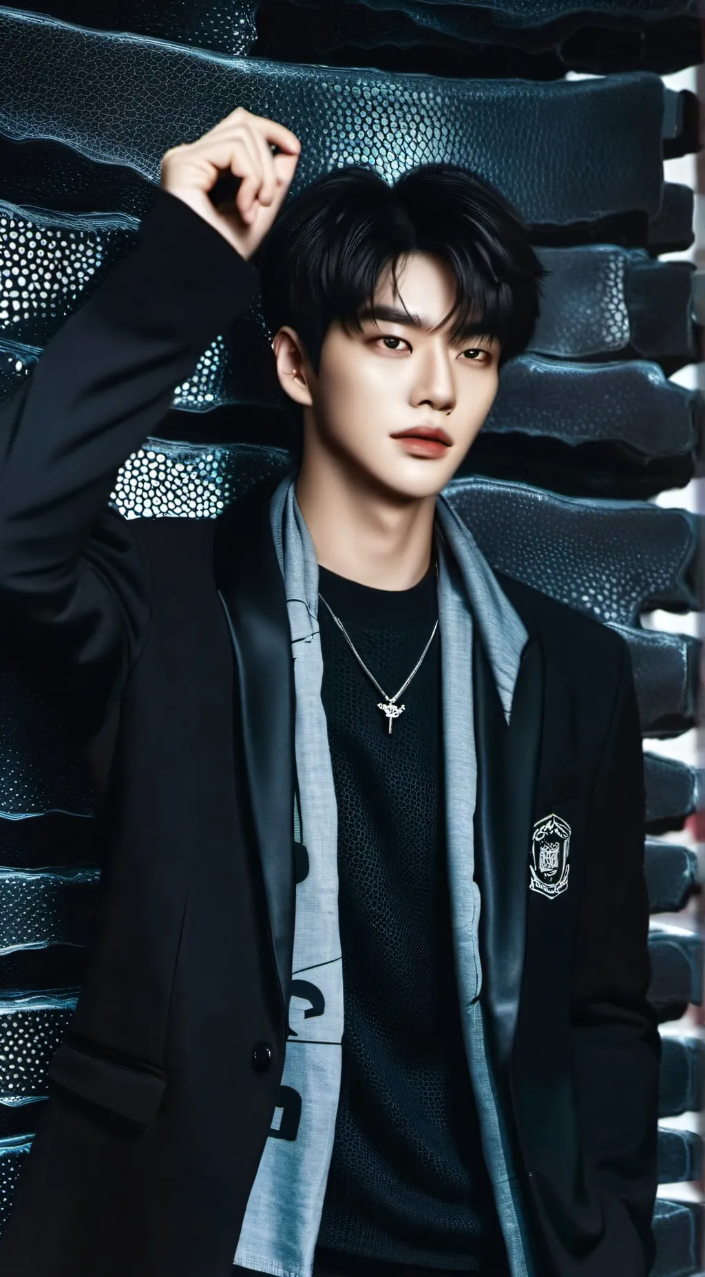 ai character: Hyunjin🥟 background