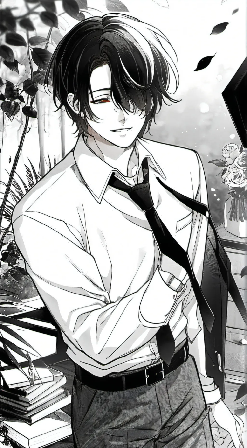 ai character: Aizawa conference background