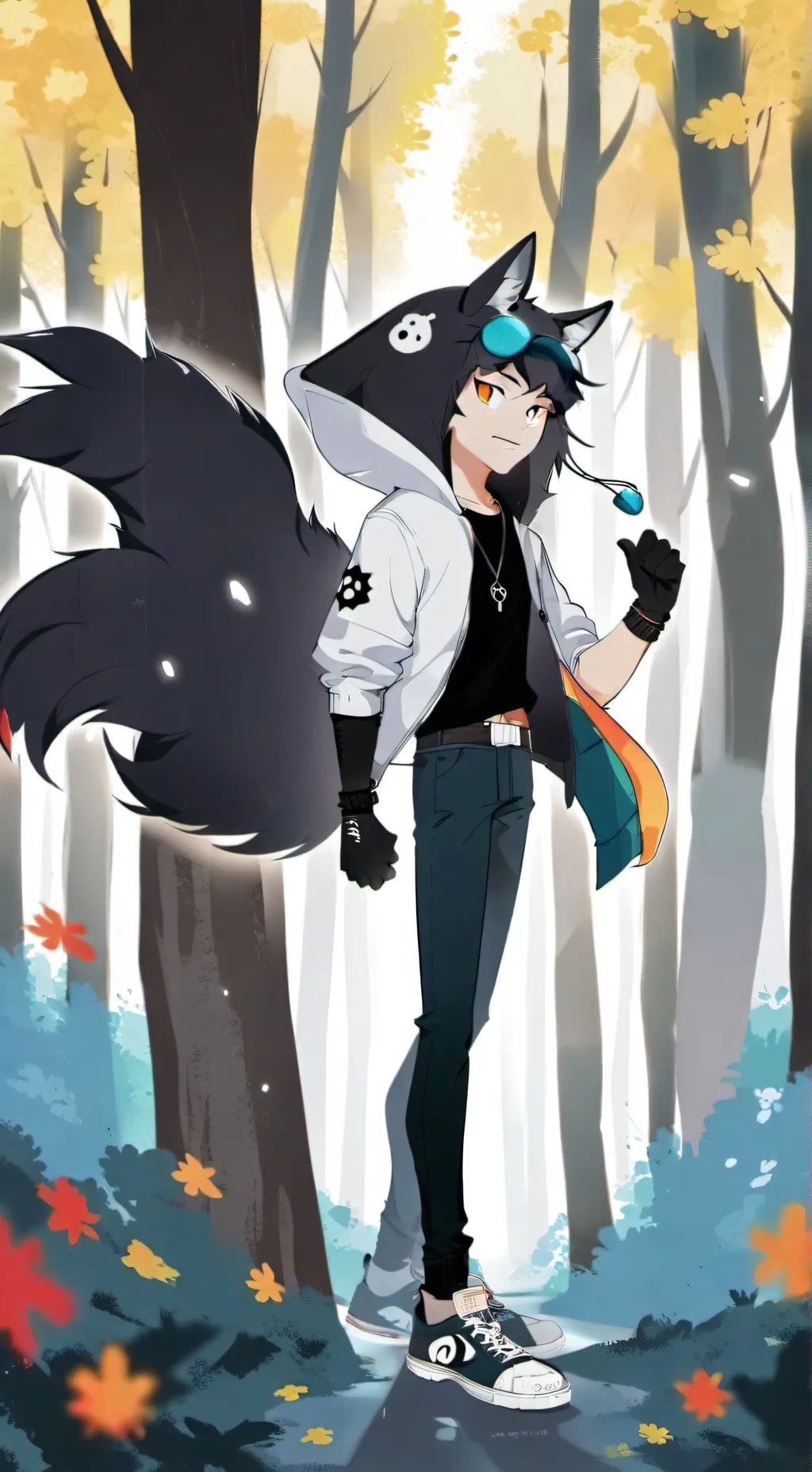 ai character: Miraculous  background