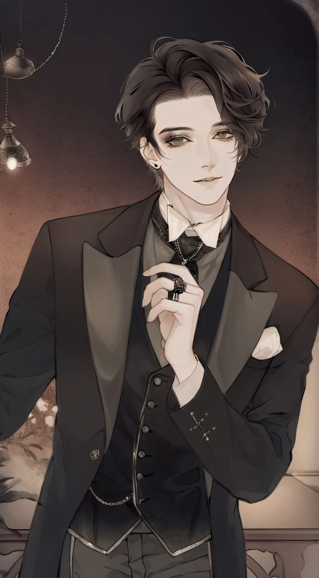 ai character: Max background