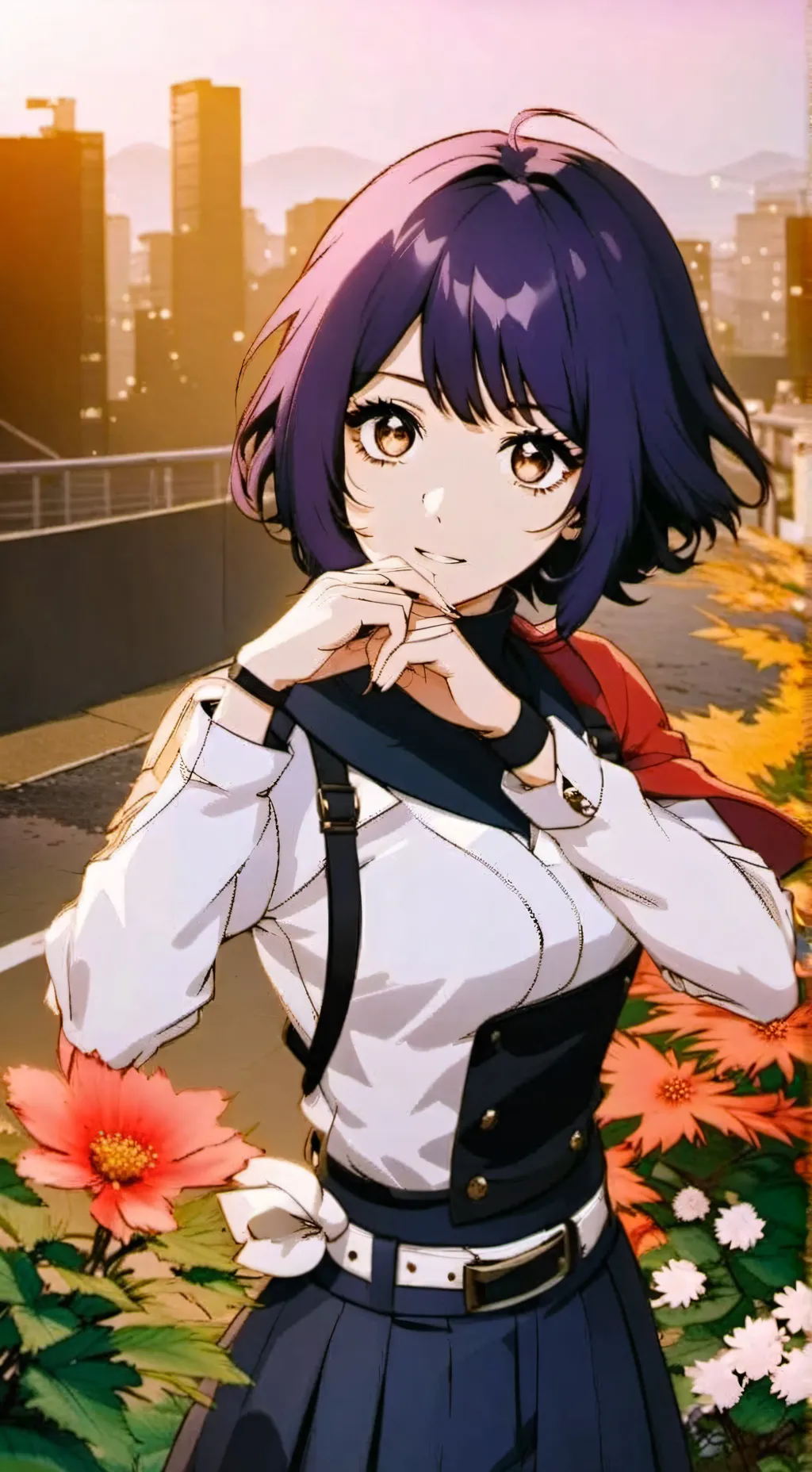 ai character: kyoka Jiro  background