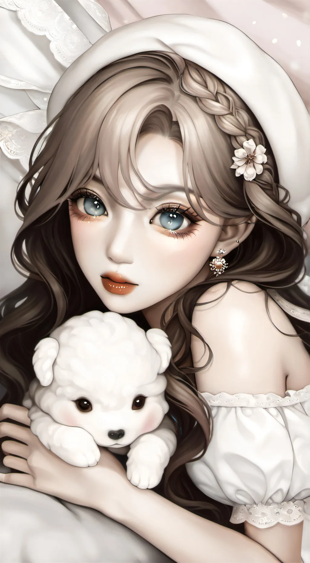 ai character: Lilly  background