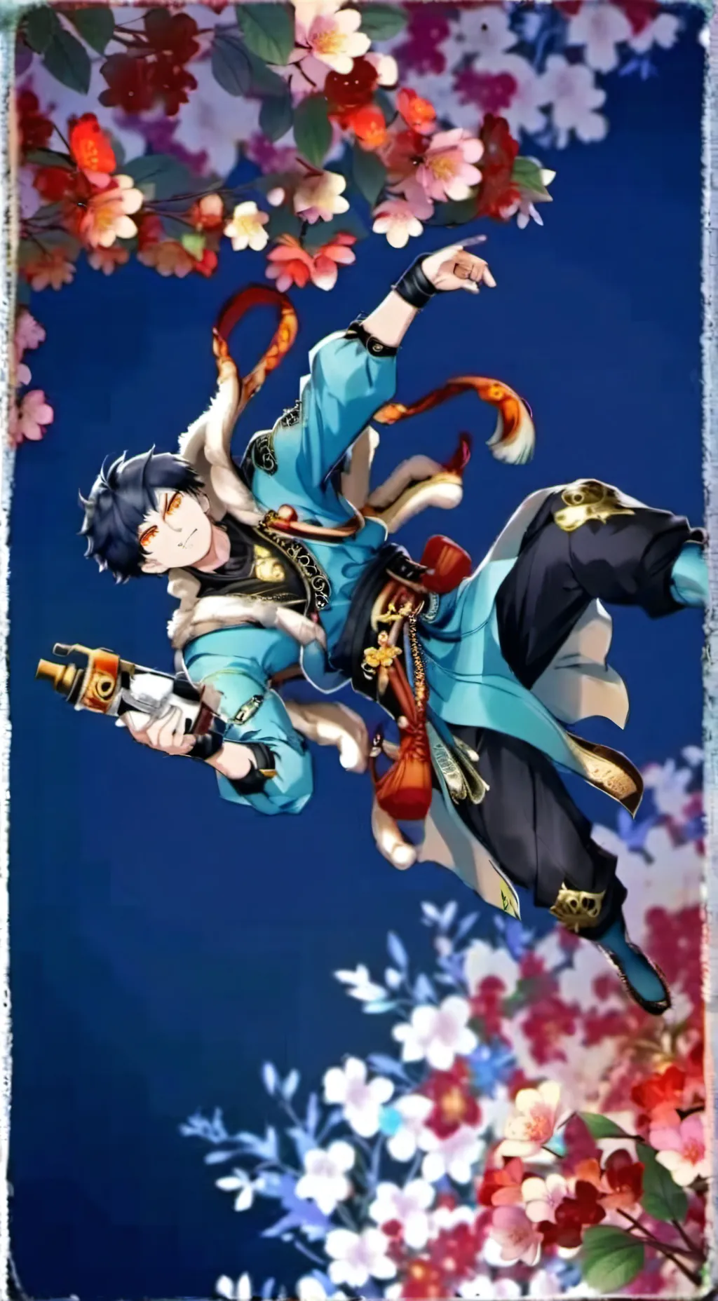 ai character: MASHLE SLEEPOVER  background