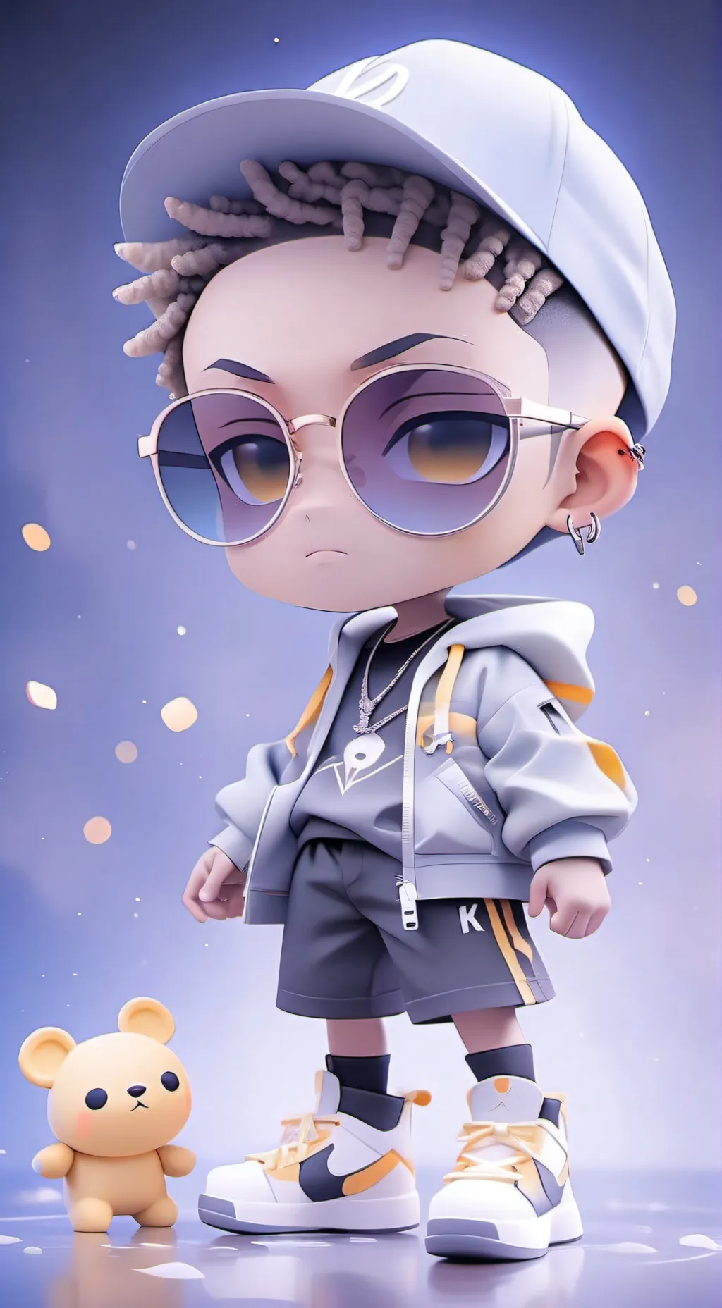 ai character: Supersiah and kd background