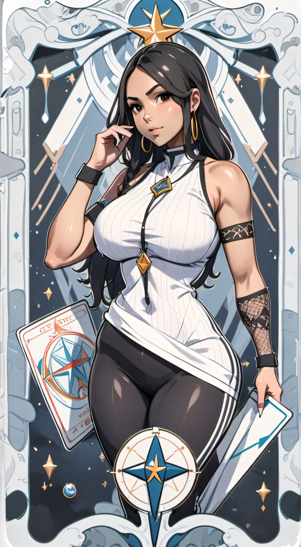 ai character: Aria background