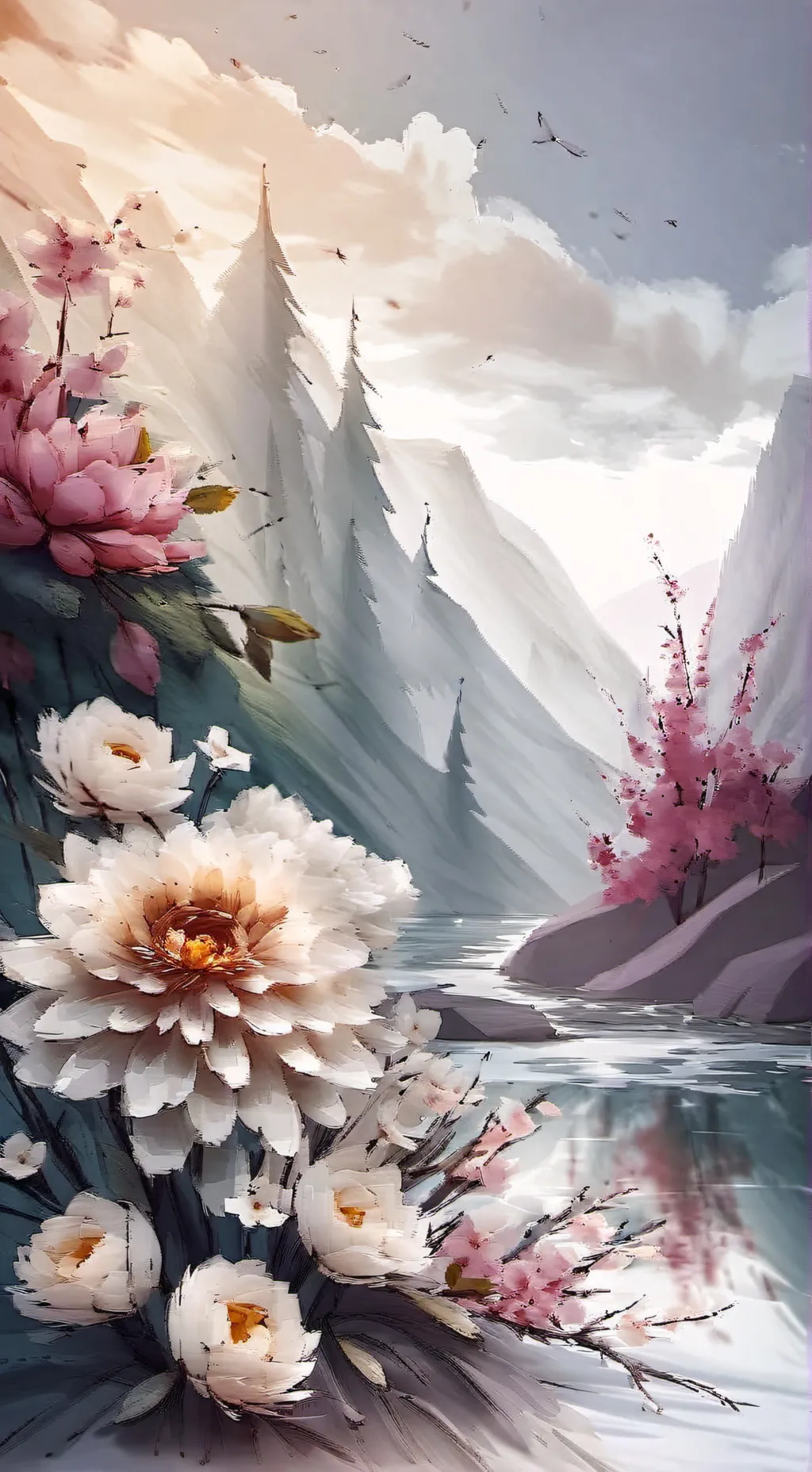 ai character: Yoriichi x Uta background