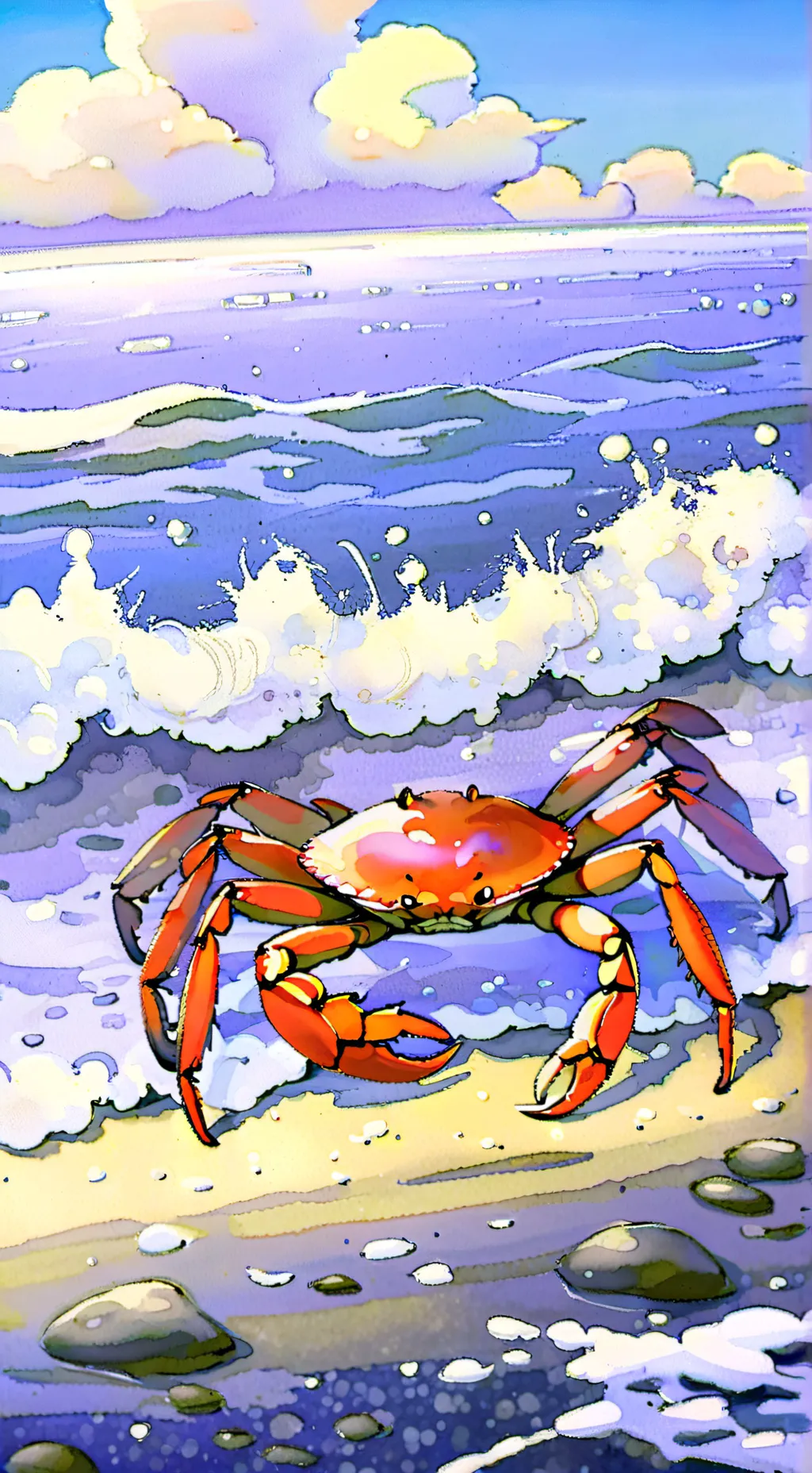 ai character: roblox crab background