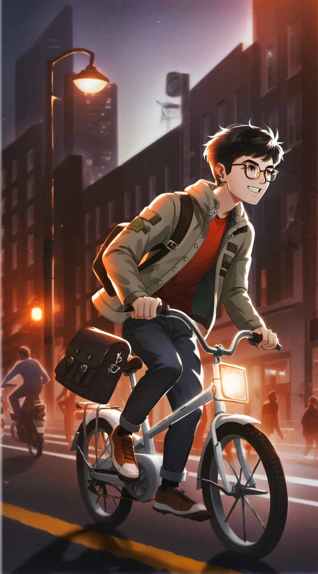 ai character: jjk Black Friday background