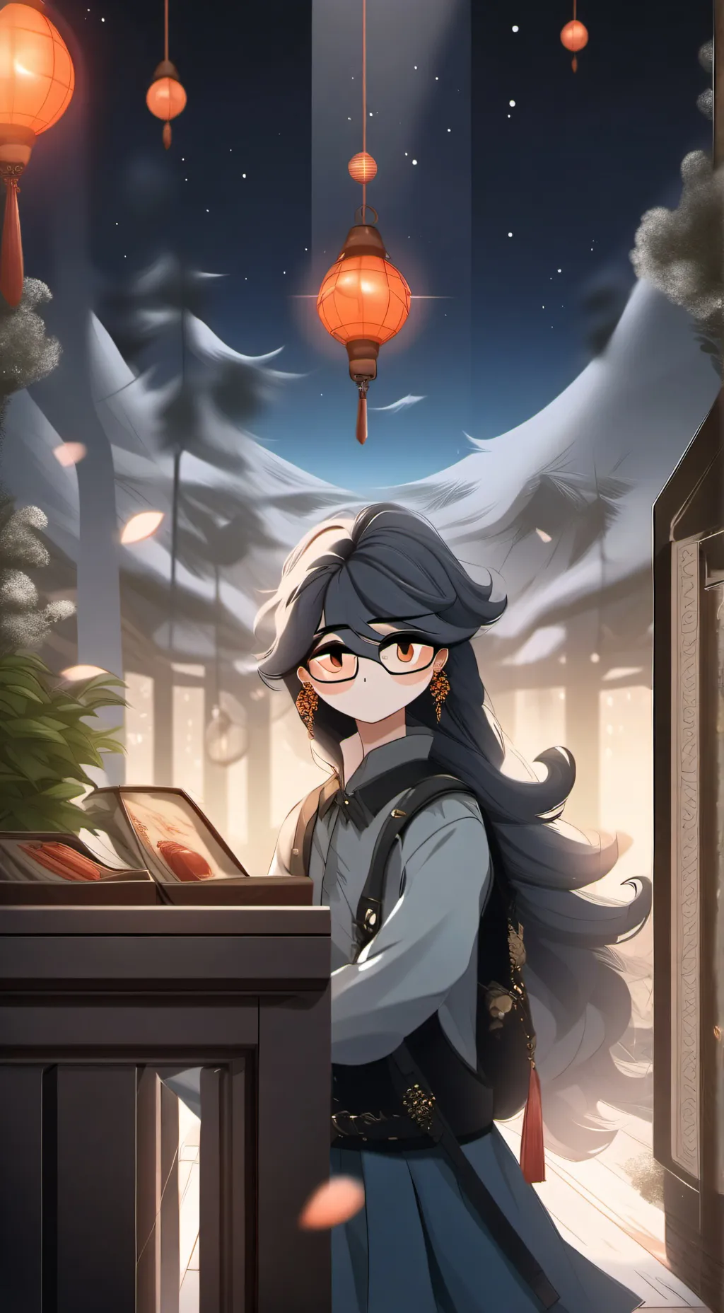 ai character: mha x urban legend background