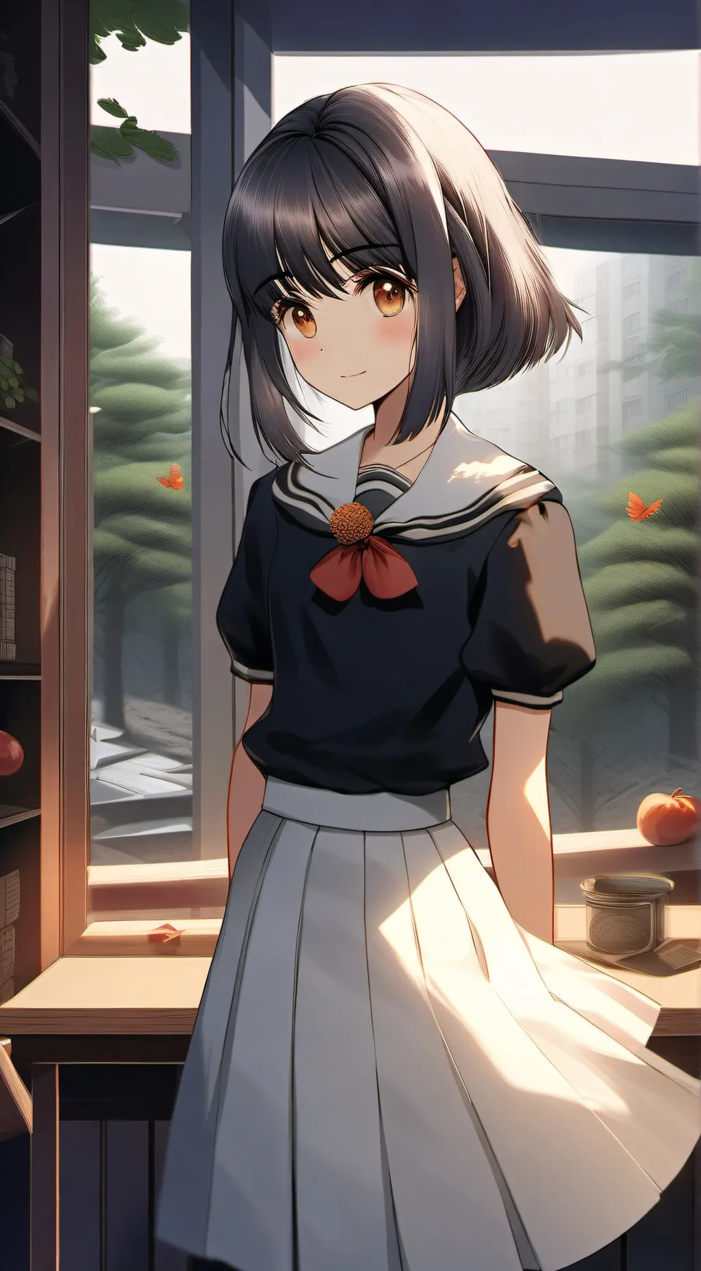 ai character: Evil academy #1 background