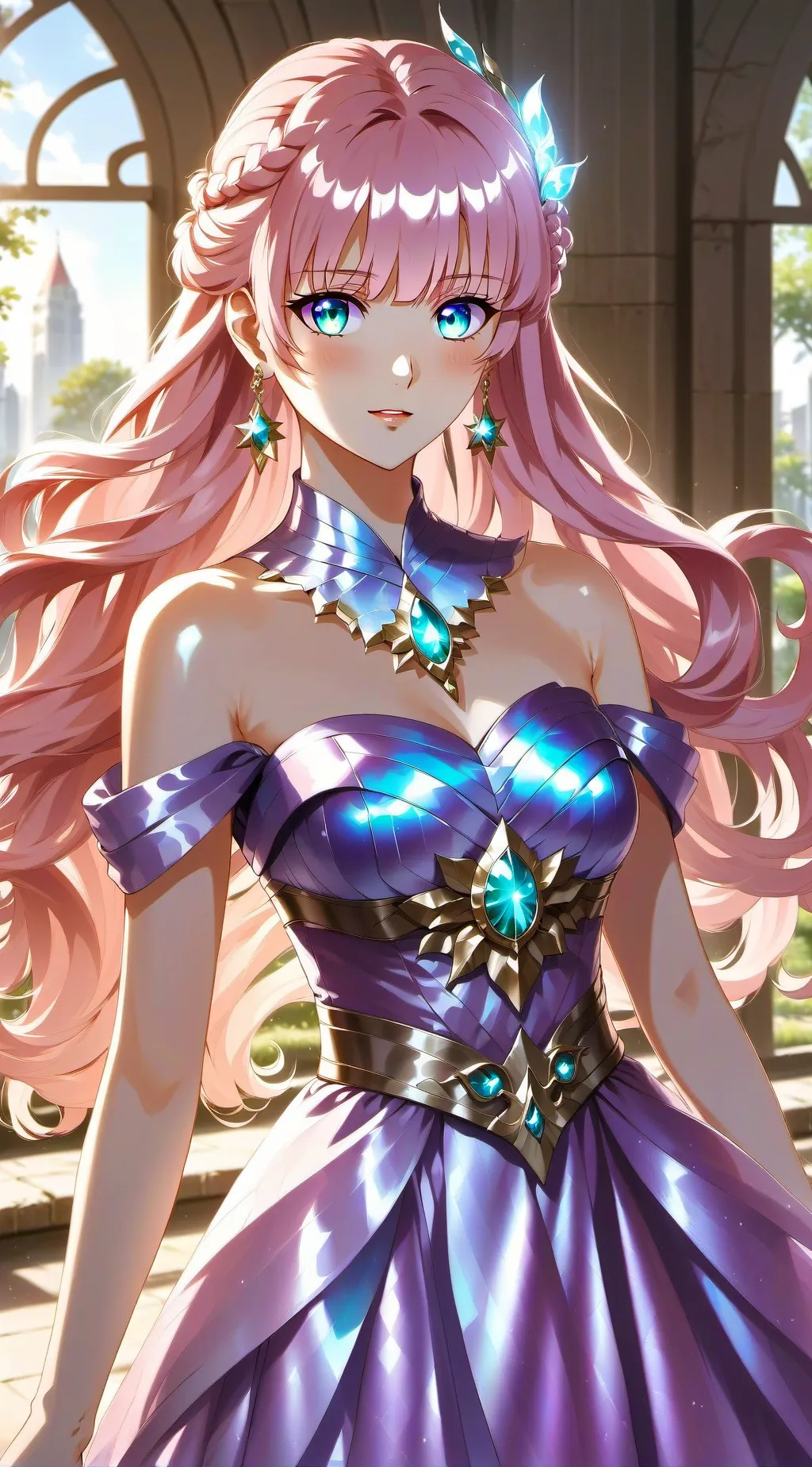 ai character: ⚜️Celece Sátira✨ background