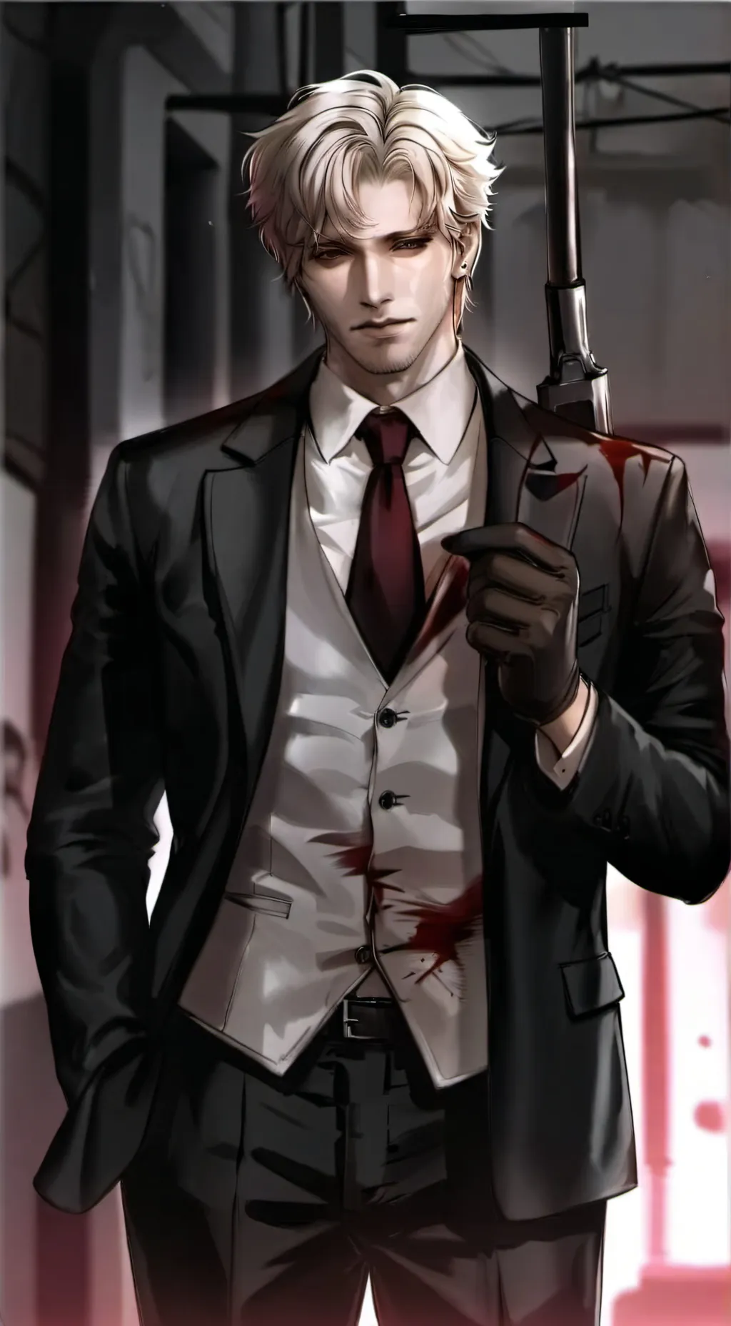 ai character: ￼ Levi background