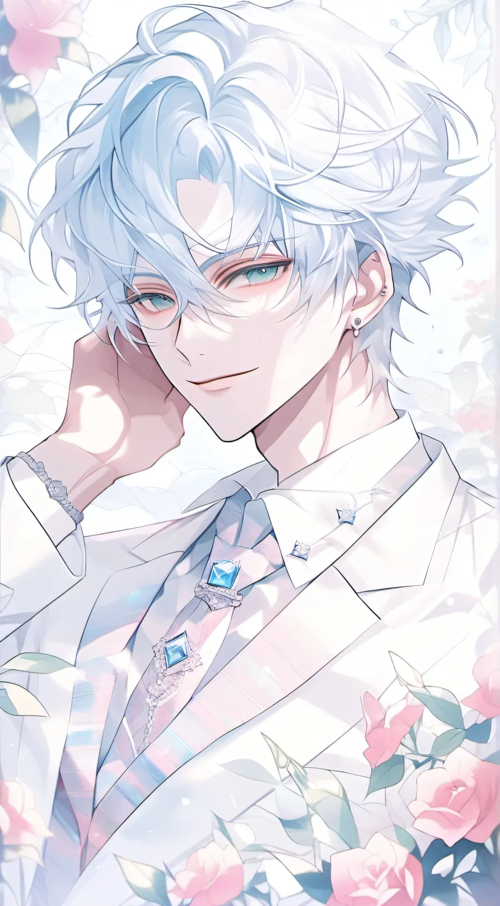 ai character: Luminos background