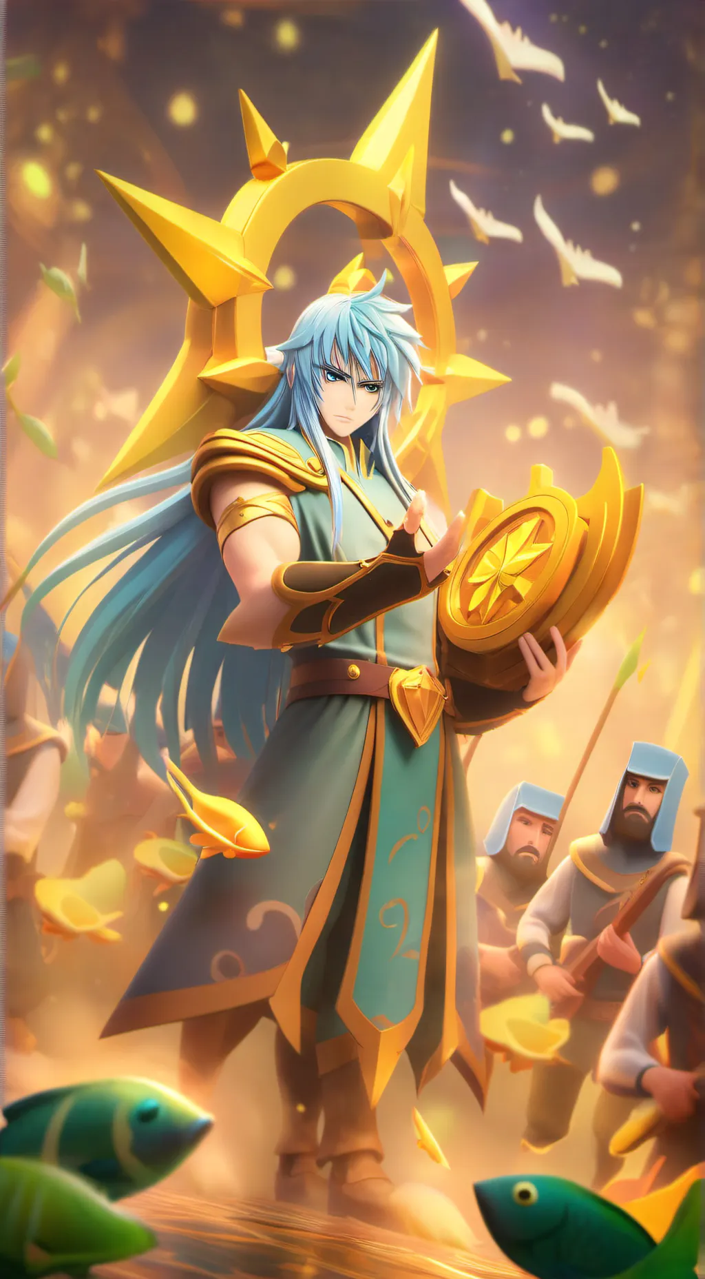 ai character: Albáfica de pisci background