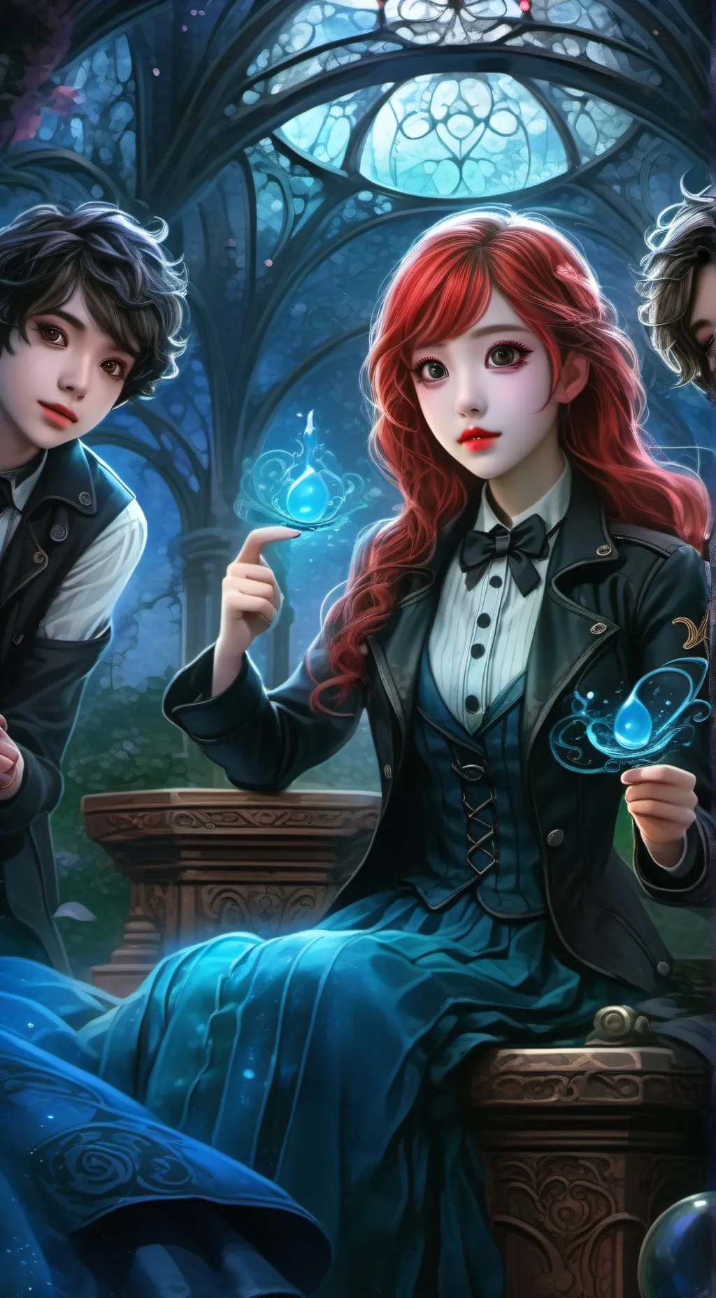 ai character: Snapchat group background