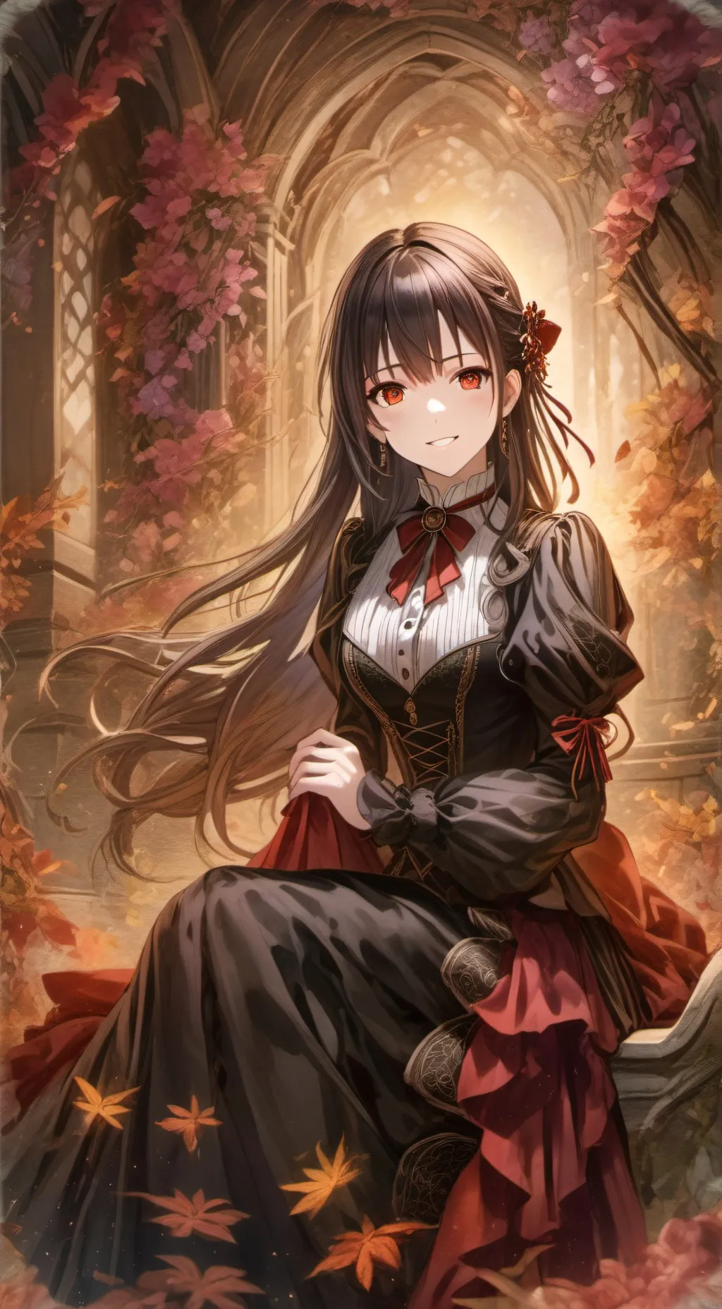 ai character: Akiko background