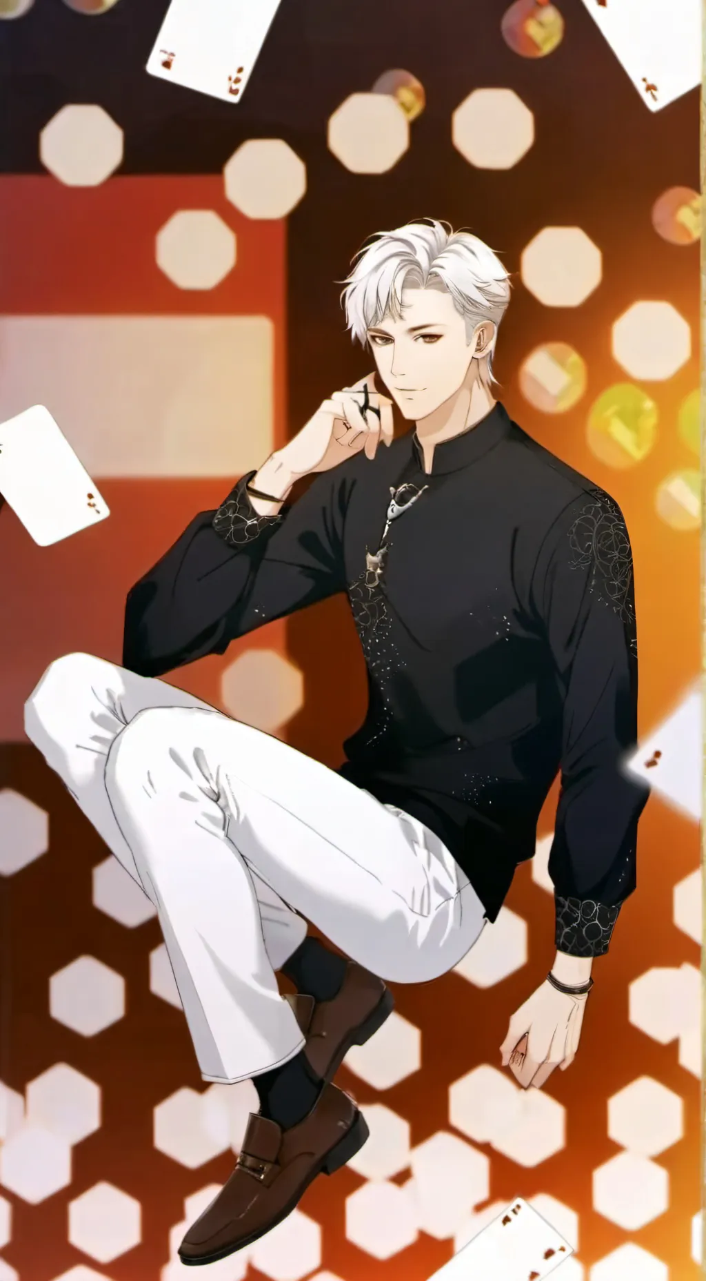 ai character: james, ur owner  background