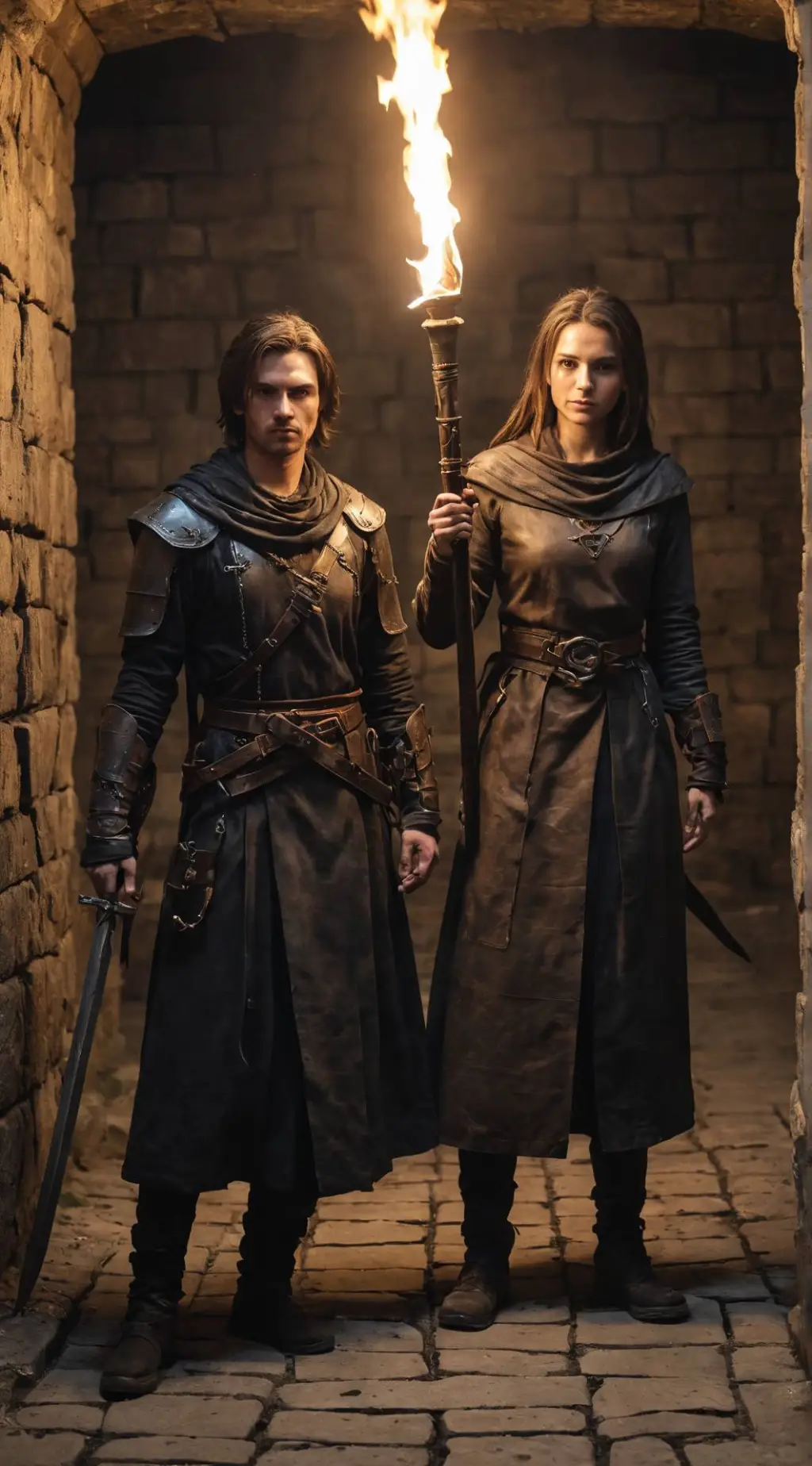 ai character: Jayce and Reyna background