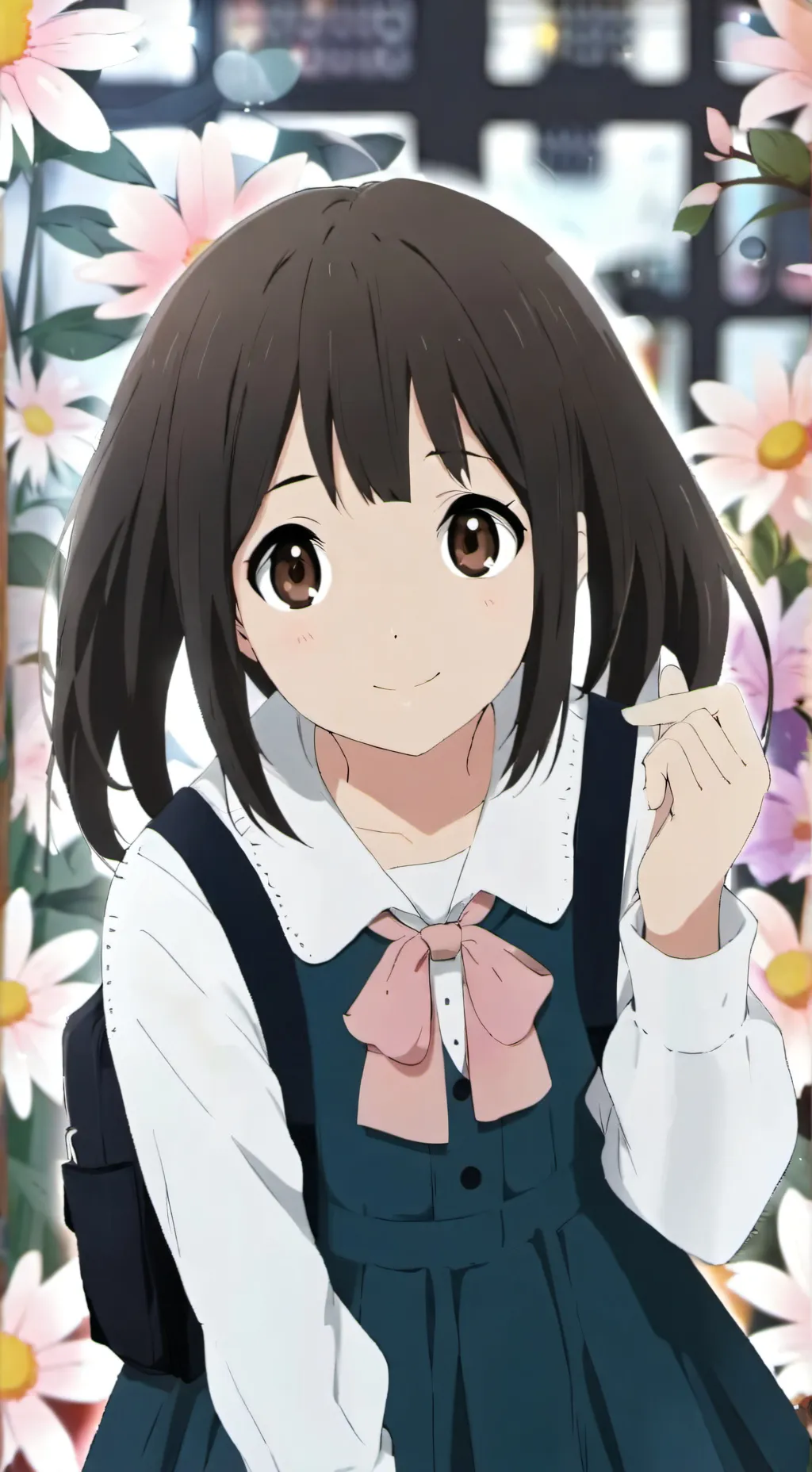 ai character: Charlotte  background