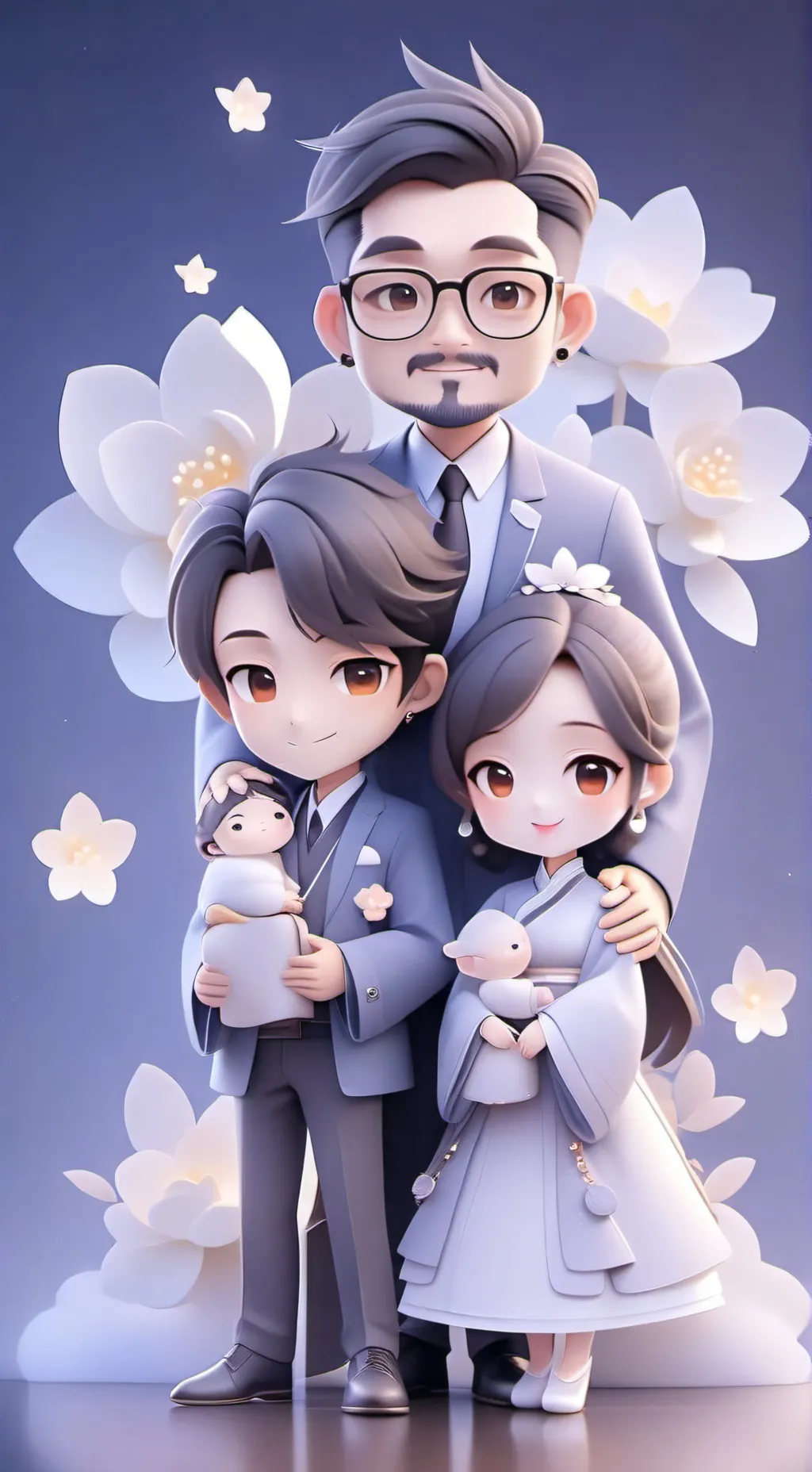 ai character: polina's family background