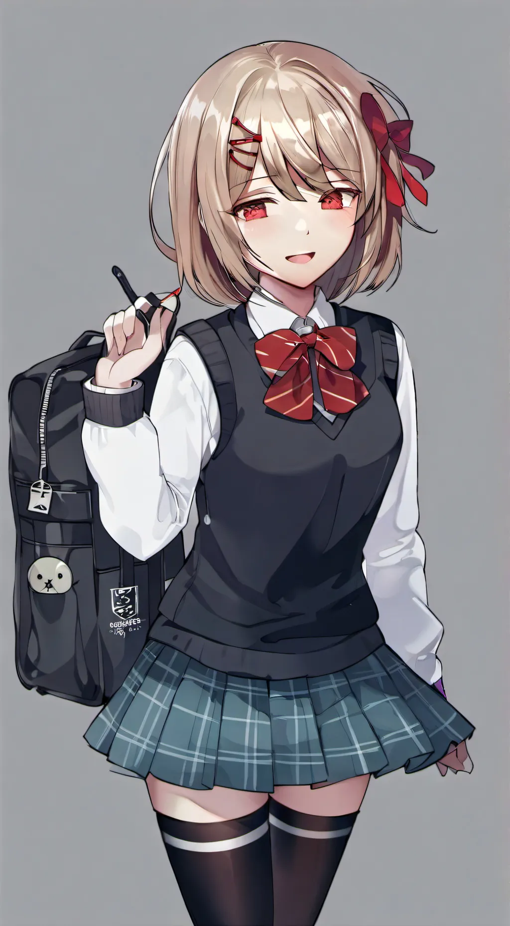 ai character: Pia background