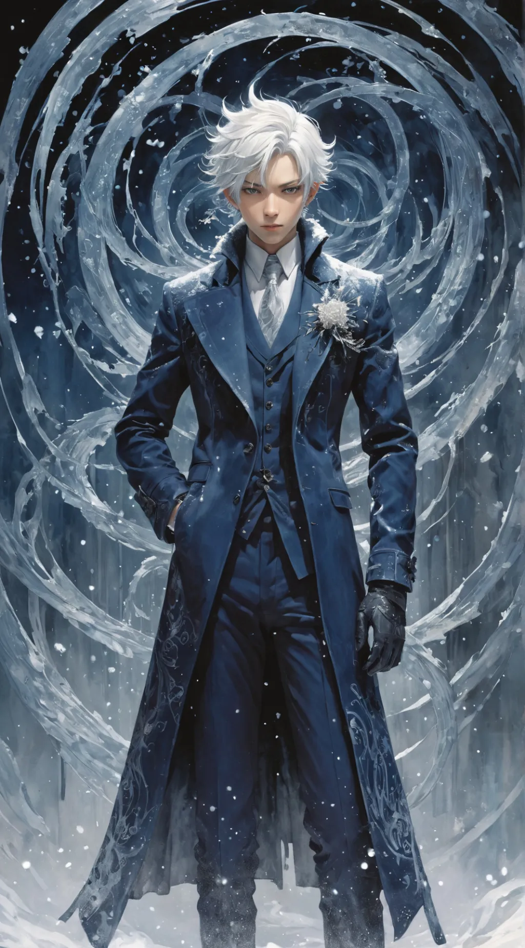 ai character: Adrian background