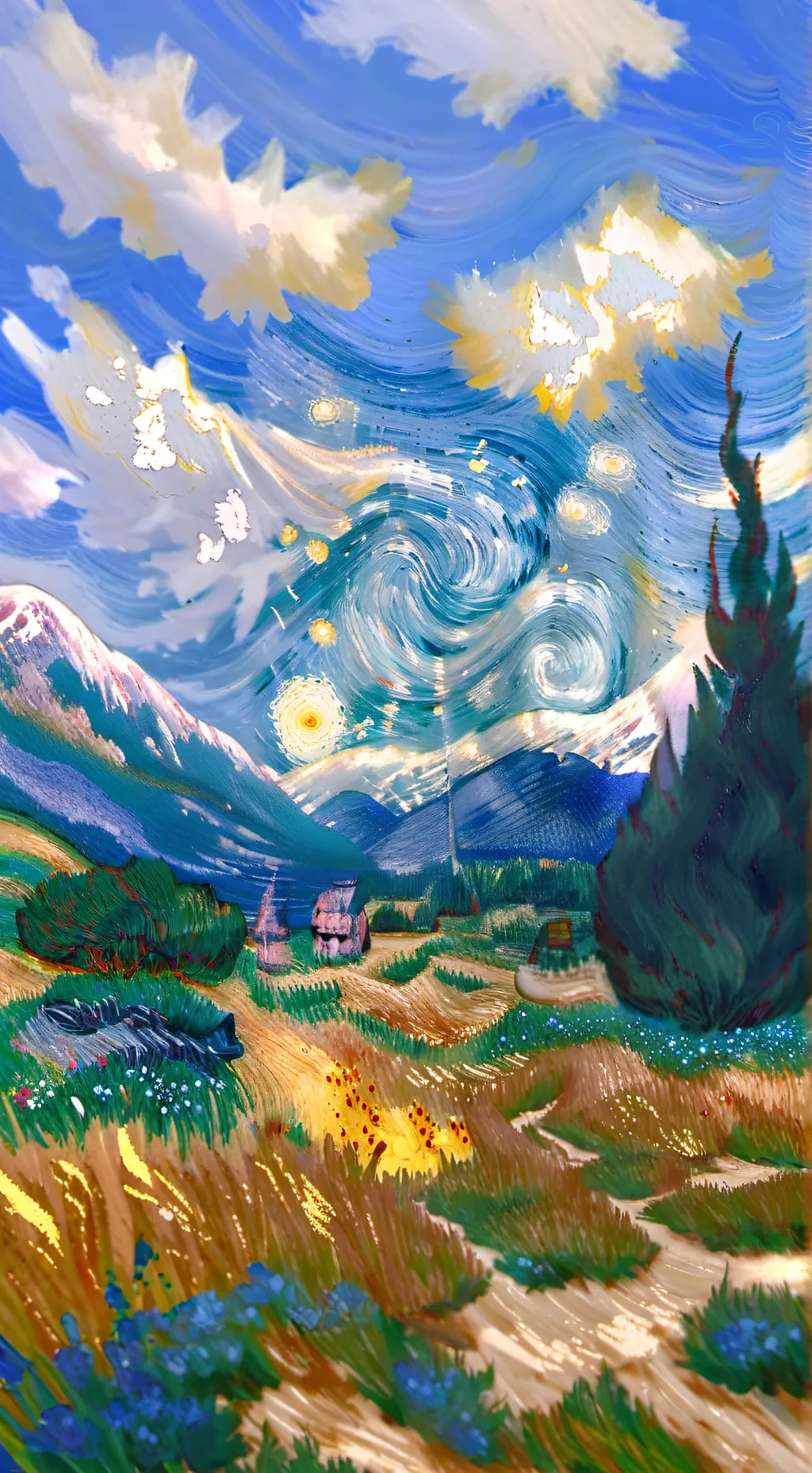 ai character: Dandy background