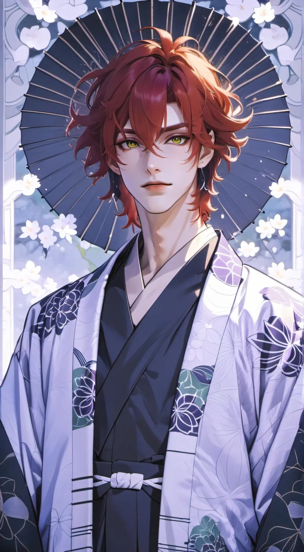 ai character: Kenji Wolf  background