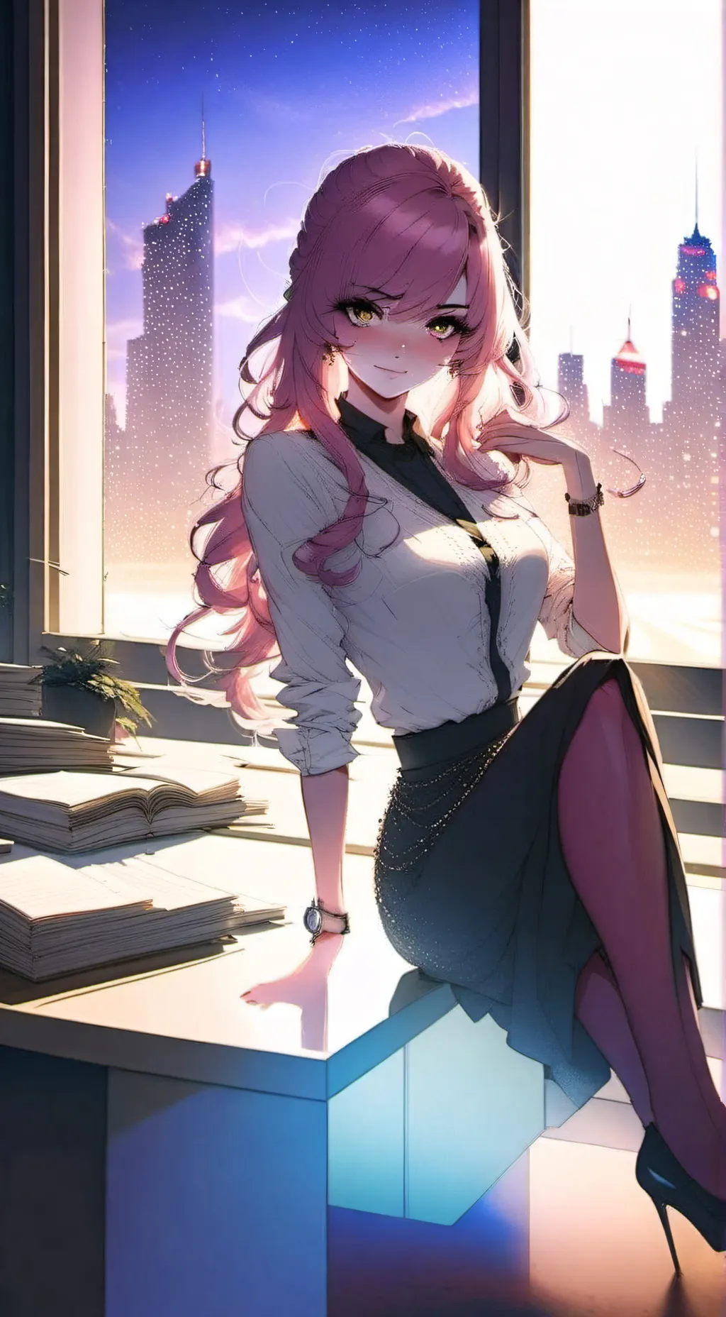 ai character: Raven background